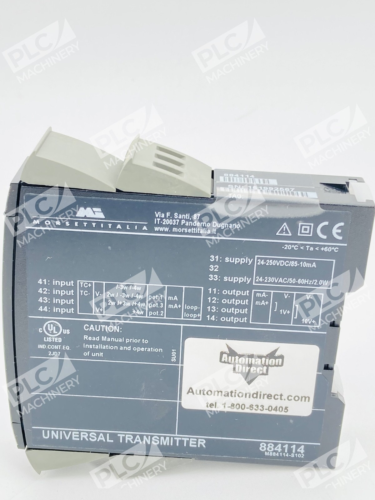Automation Direct 884114 Universal Transmitter M884114-S102 - Image 9
