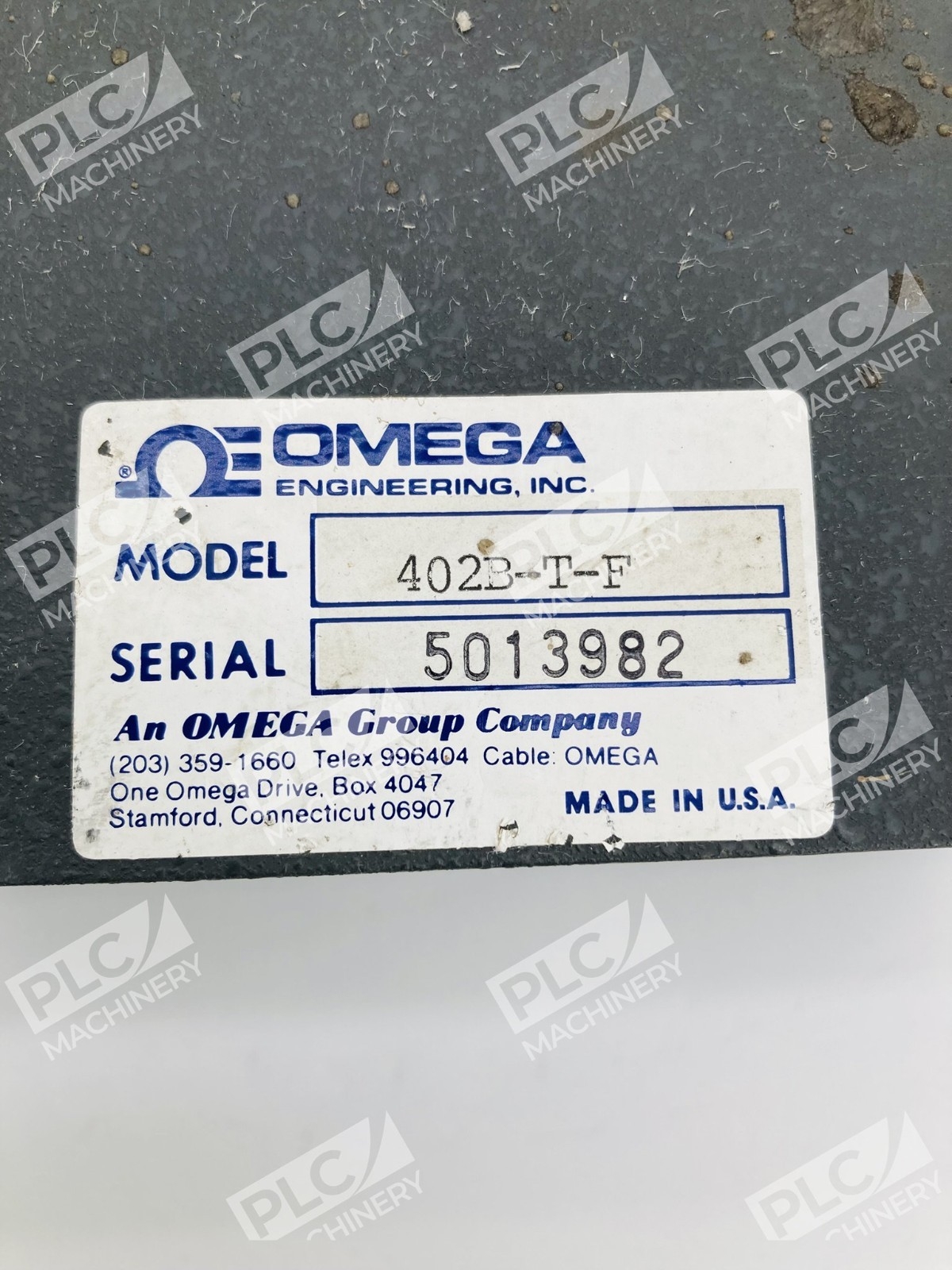 Omega Engineering 402B-T-F Panel Temperature Indicator Digicator - Image 10
