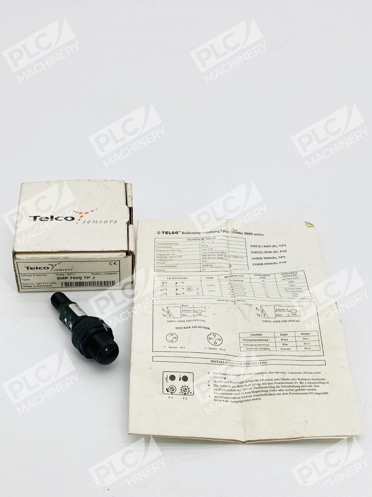Telco SMP 7600 TP J Photoelectric Proximity Sensor 0477111300 - Image 4