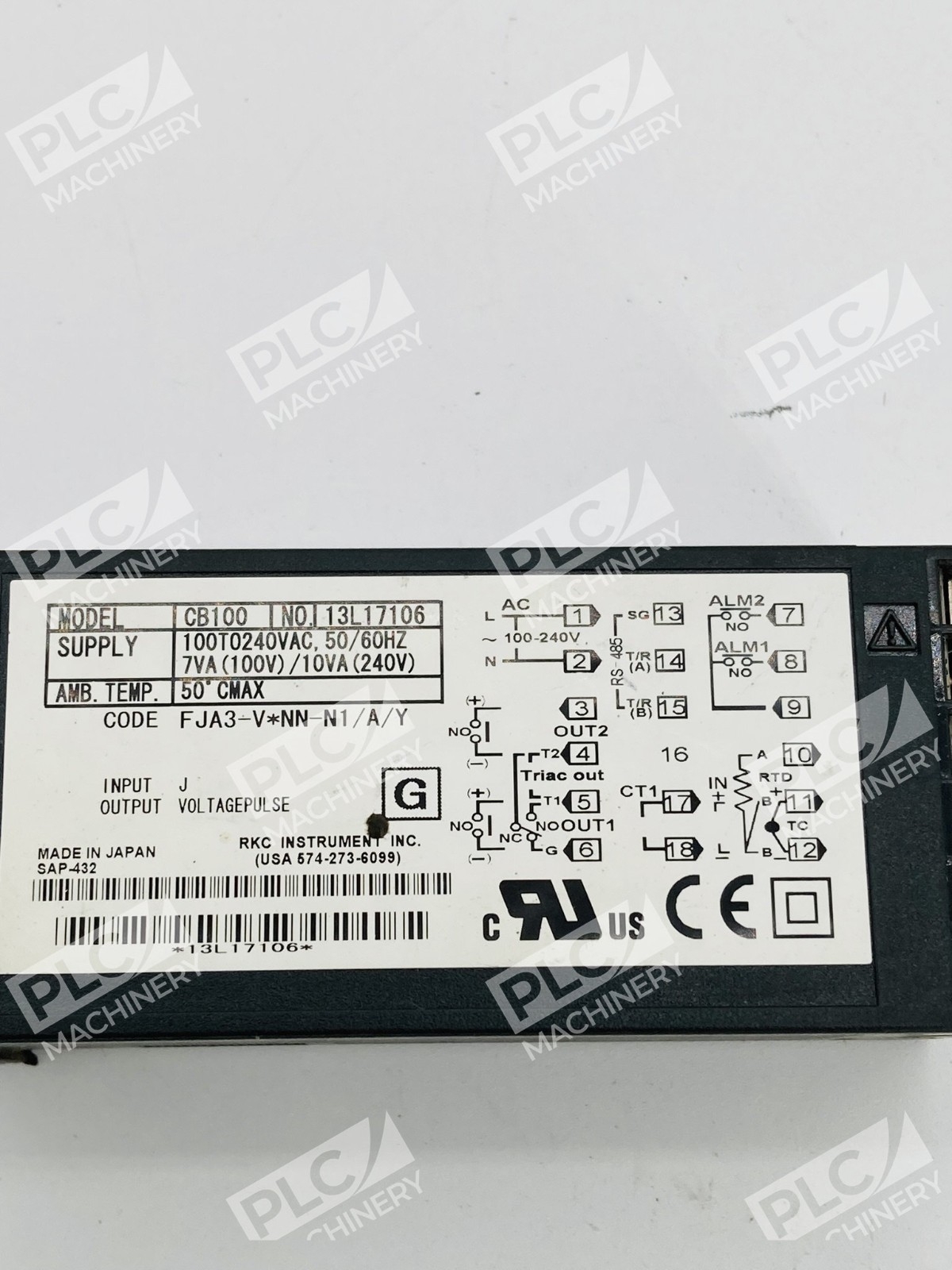 RKC Instrument CB100 PID Temperature Controller - Image 9
