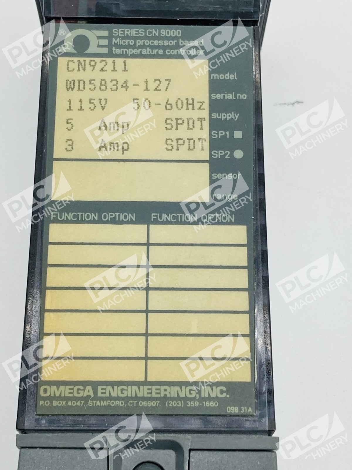 Omega CN9211 Temperature Controller CN9000 Series 115V SPDT - Image 8