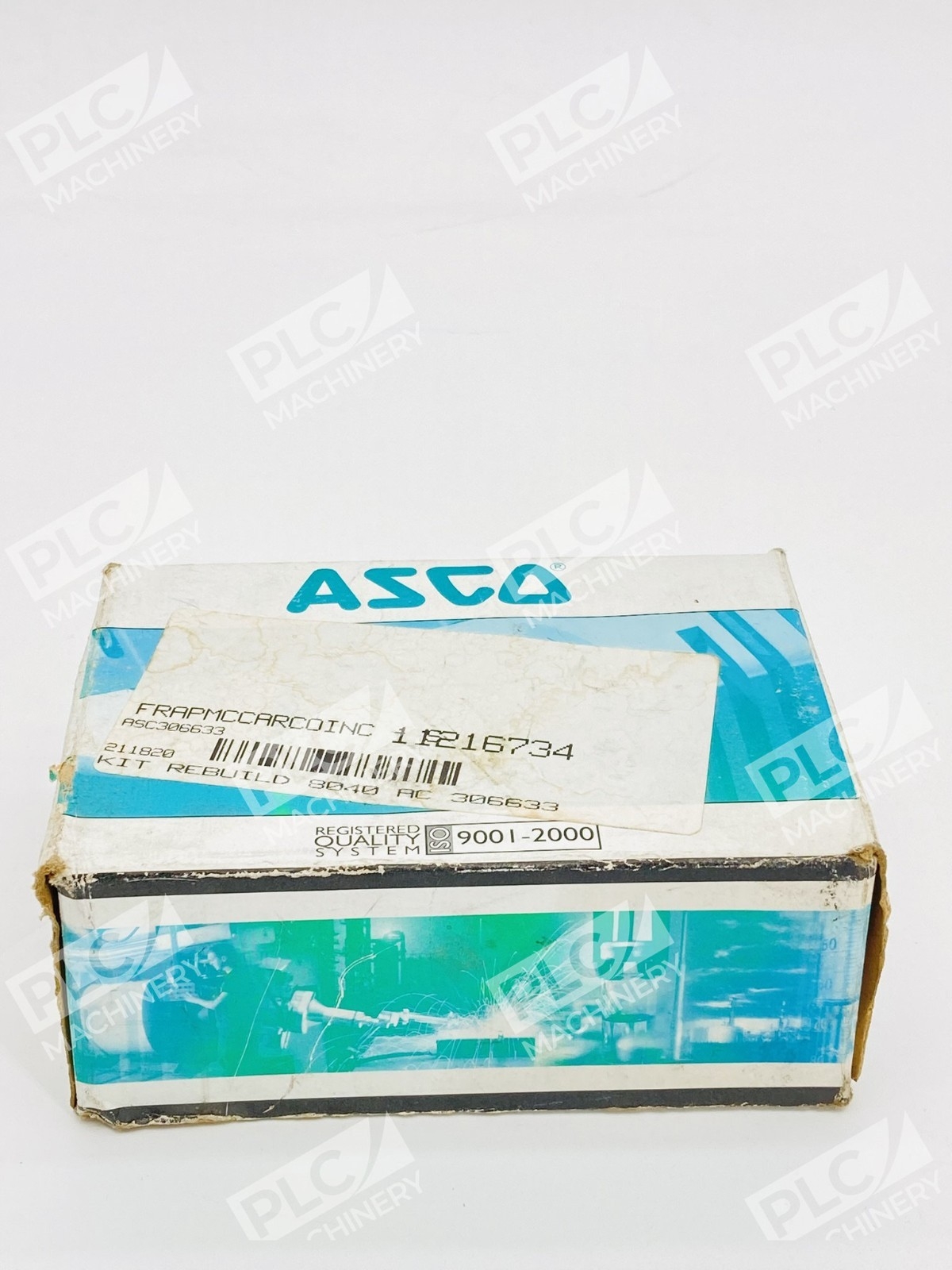 Asco 306633 Rebuild Kit 8040 Series Solenoid Gas Valve