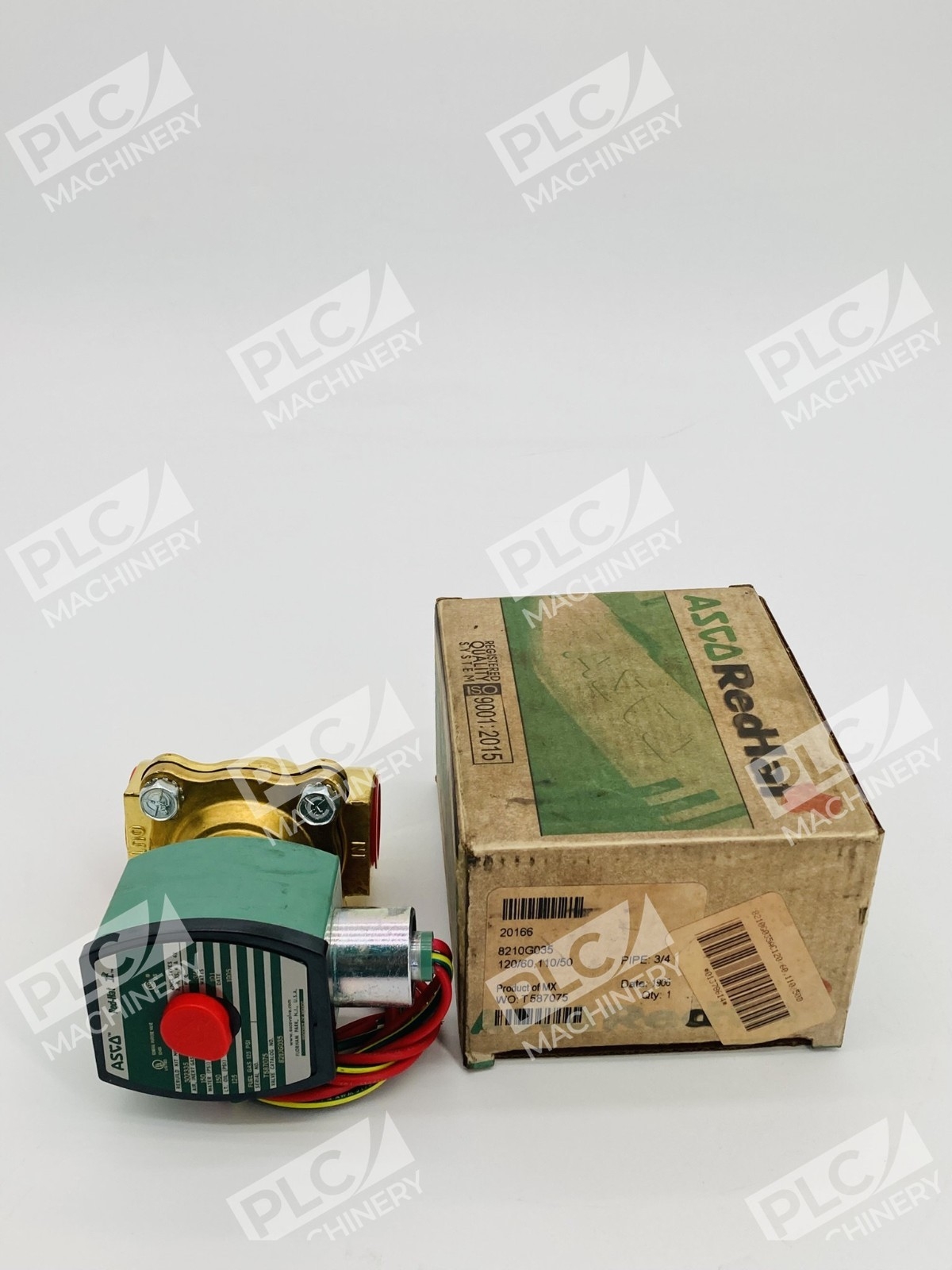 Asco 8210G035 RedHat II Solenoid Valve 3/4 NPT Normally Open - Image 5