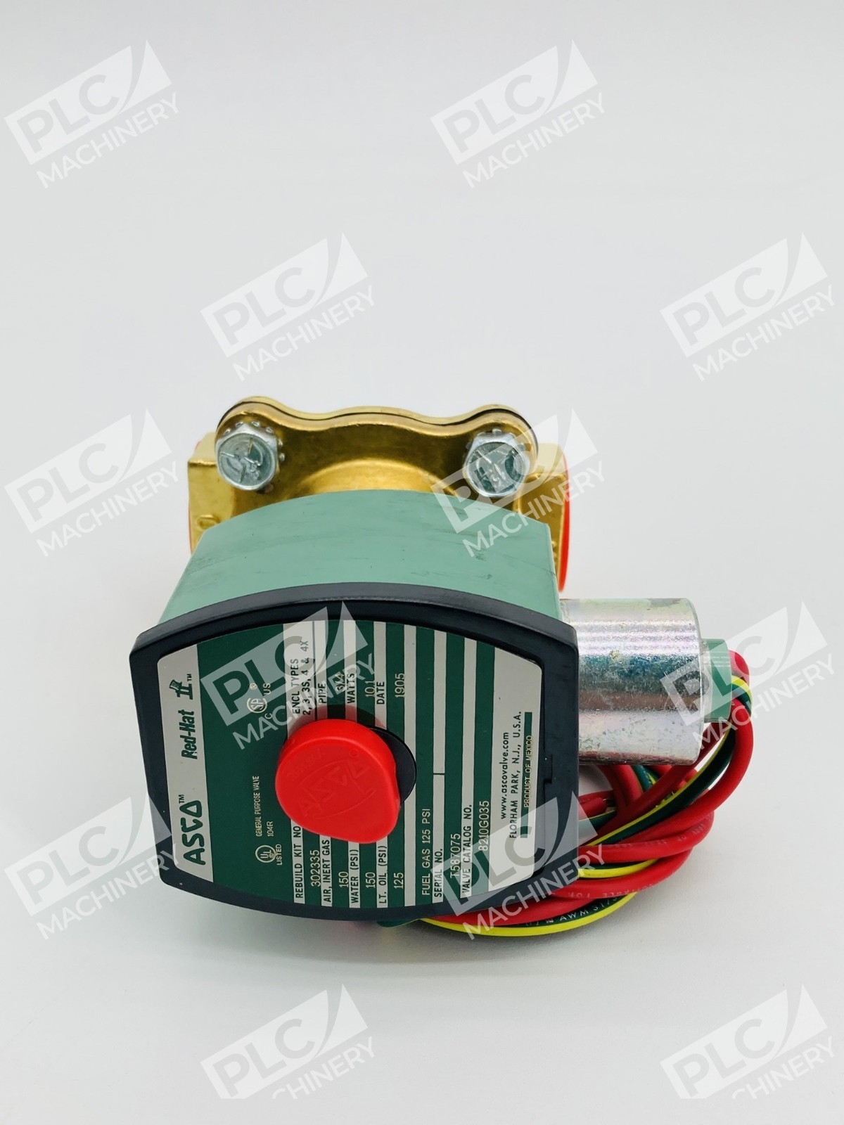 Asco 8210G035 RedHat II Solenoid Valve 3/4 NPT Normally Open - Image 6