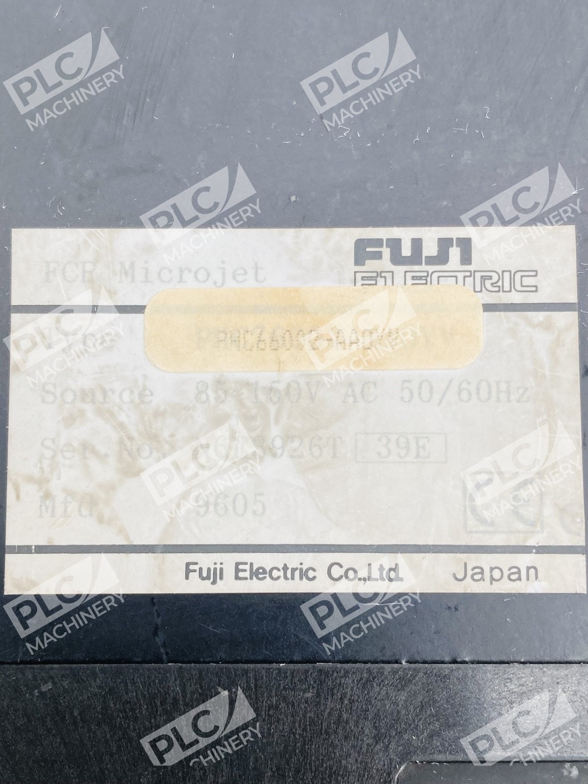 Fuji Electric PHC66002-AA0YV ECF Microjet - Image 11