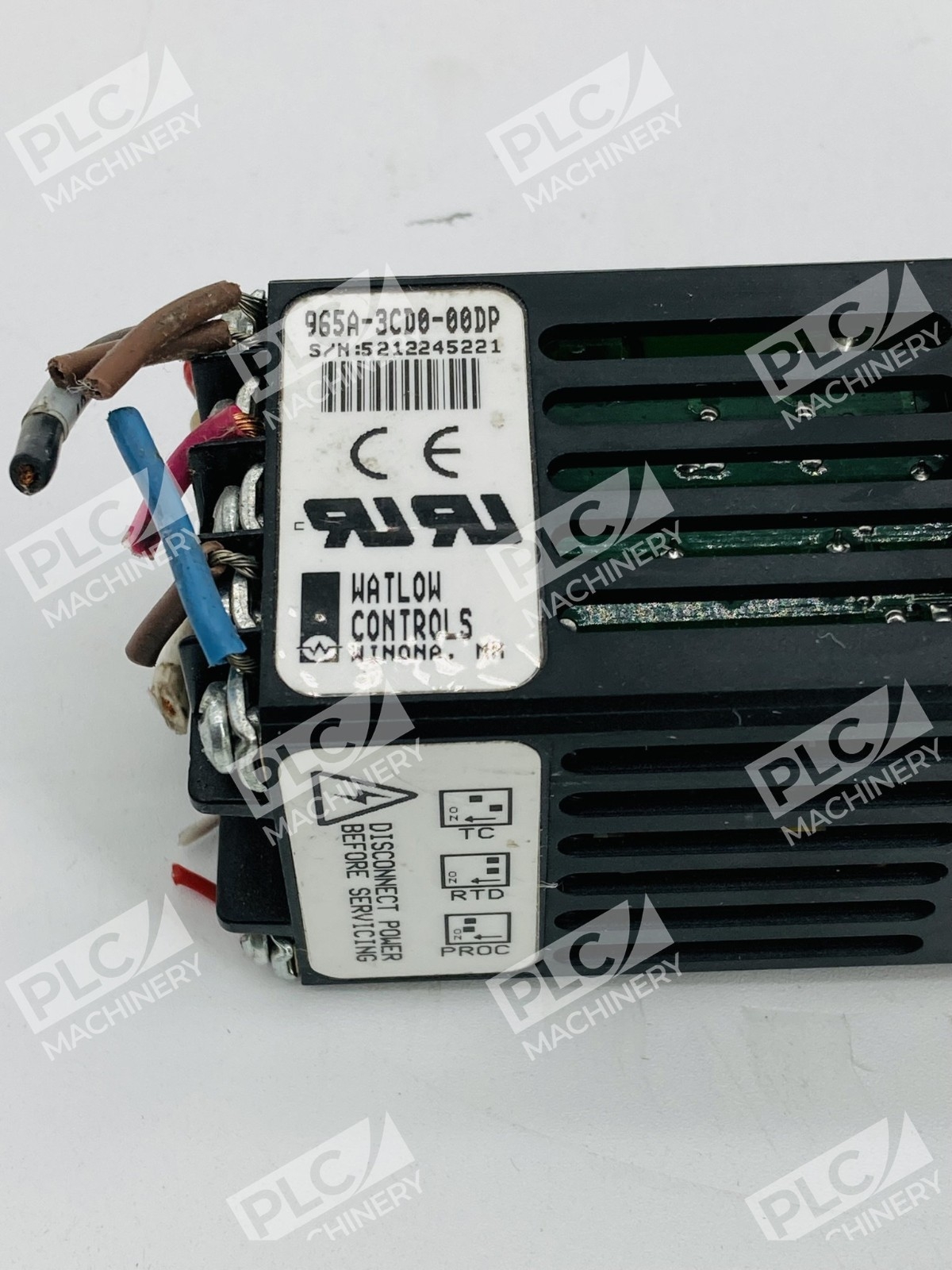Watlow EJ-0084 Industrial Temperature Controller 965A-3CD0-00DP - Image 9