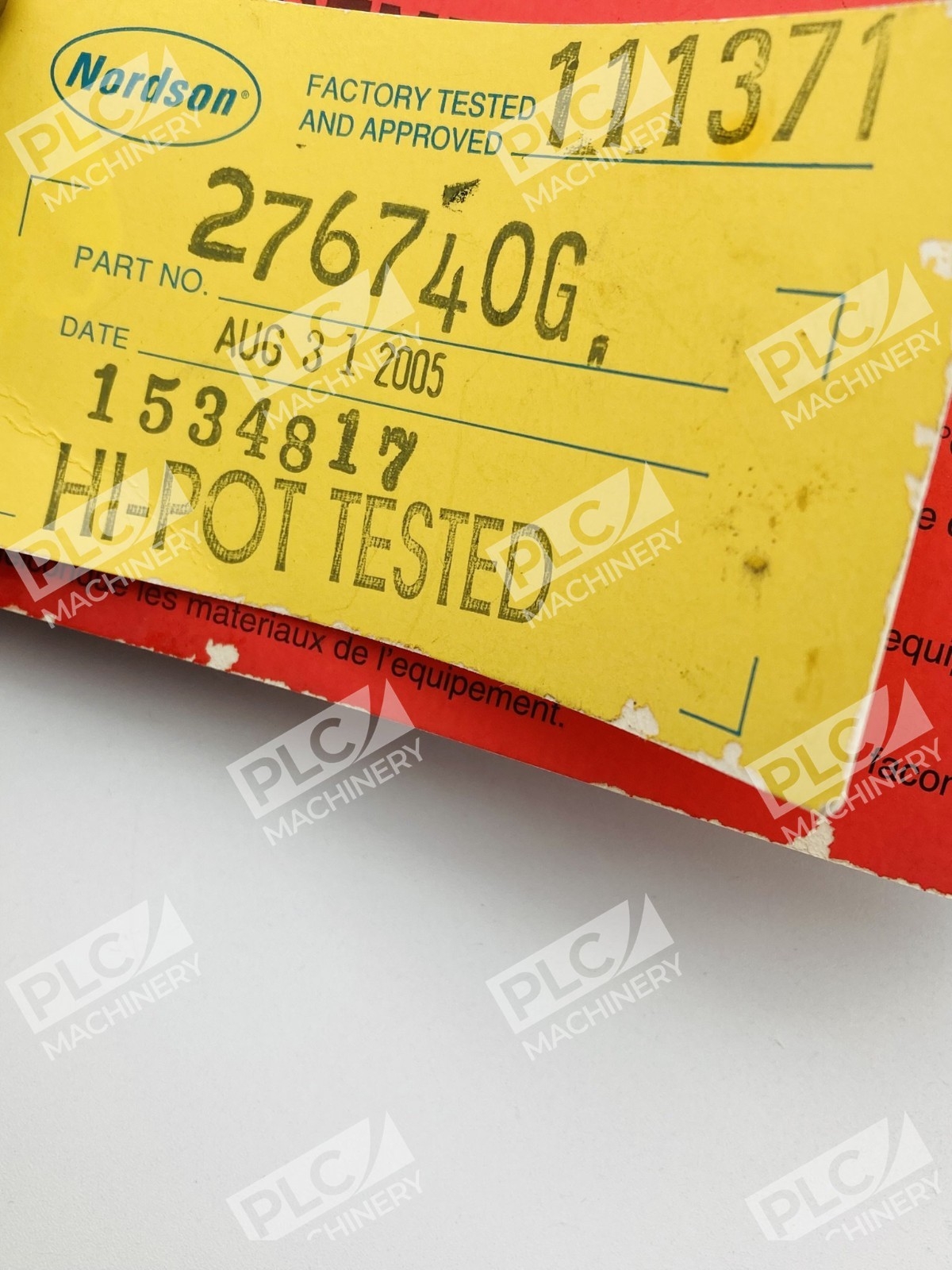 Nordson 276740G Heated Hot Melt Adhesive Hose ProBlue System - Image 7