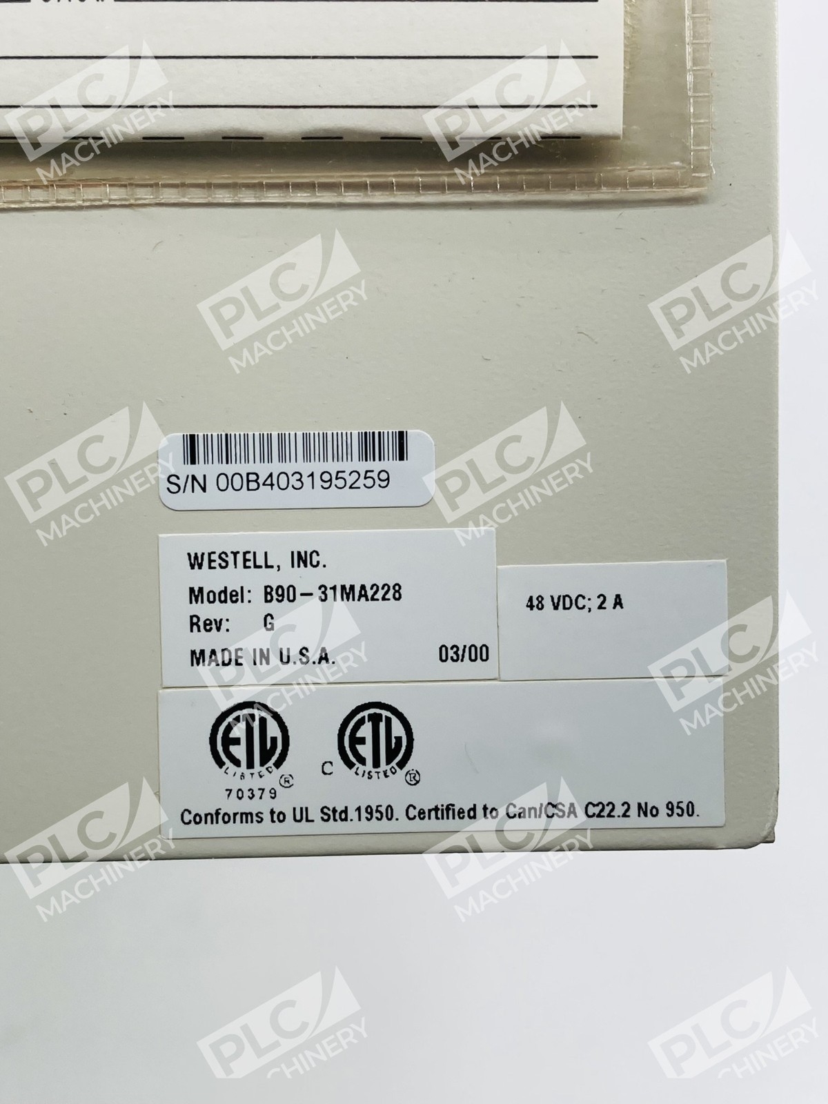 Westell B90-31MA228 Network Mounting Assembly - Image 7