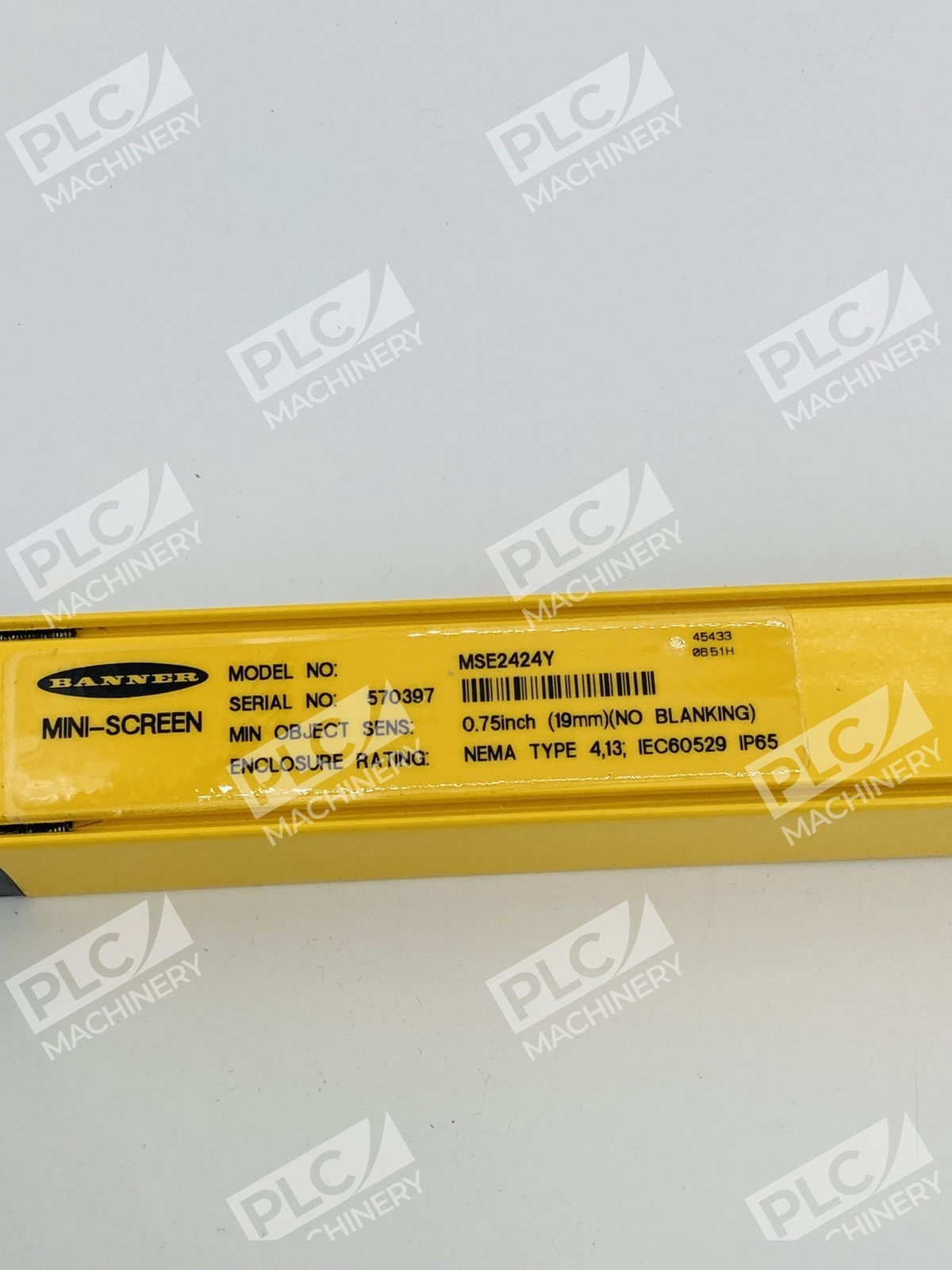 Banner Engineering MSE2424Y Safety Light Curtain Emitter - Image 6