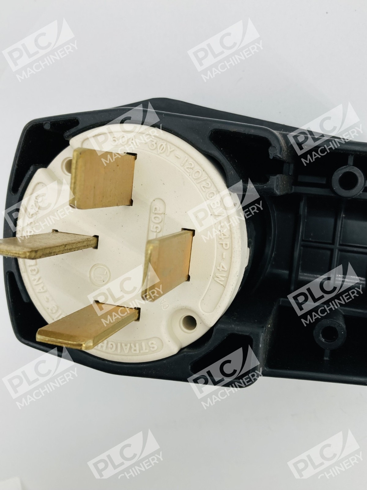 Hubbell HBL8352C Angled Male Plug 50A 4P Nema 18-50P Black - Image 8