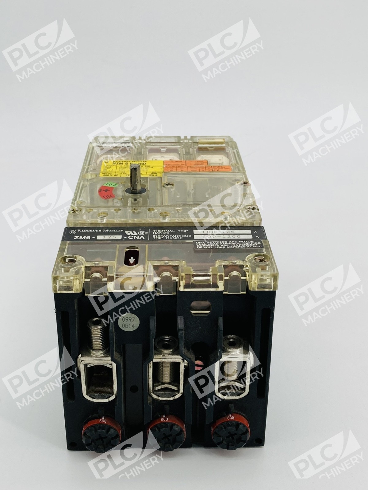 Klockner-Moeller NZM6b-160 Circuit Breaker ZM6-125-CNA 125A 600V - Image 3