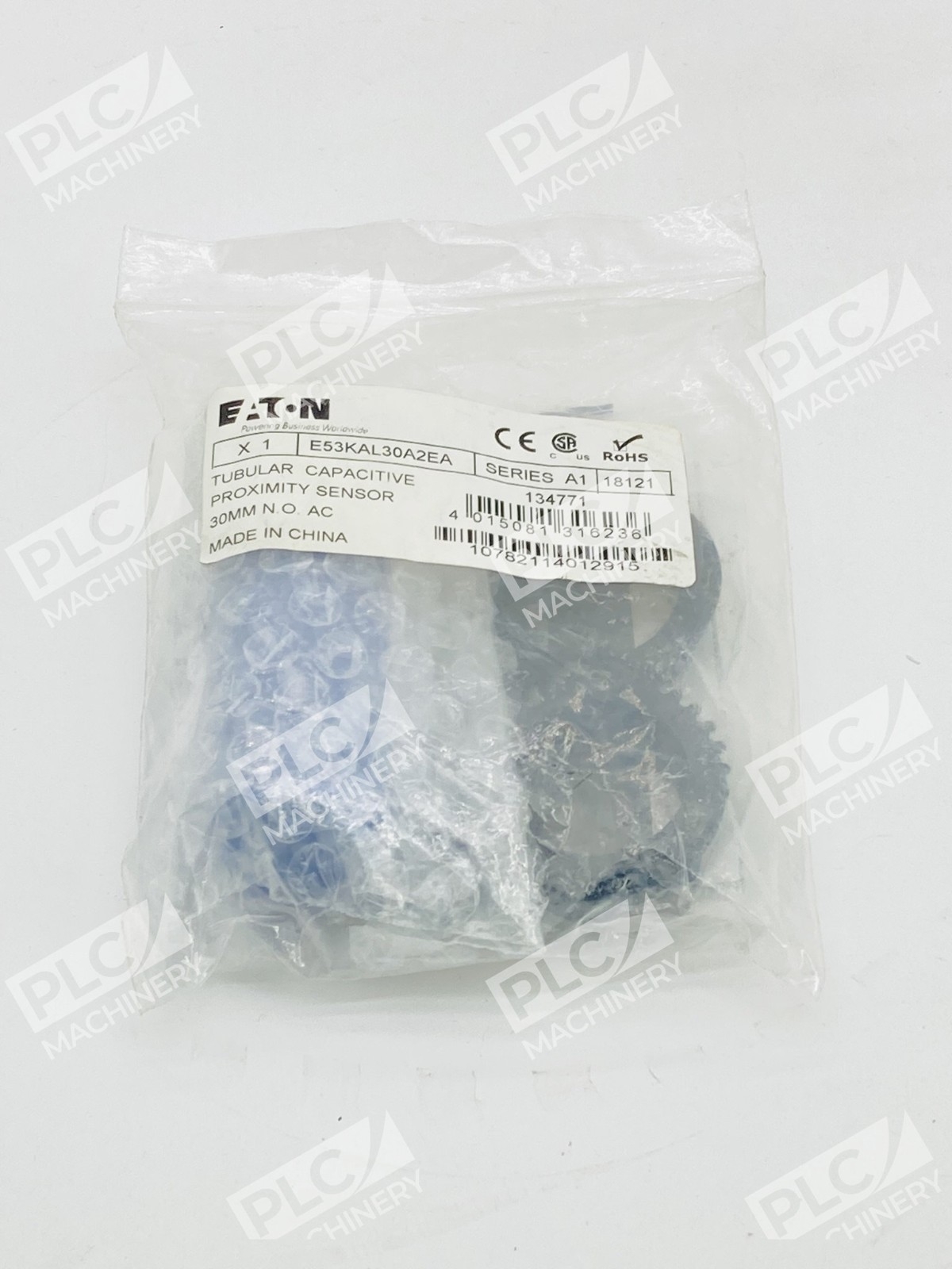 Eaton E53KAL30A2EA Tubular Capacitive Proximity Sensor 30mm