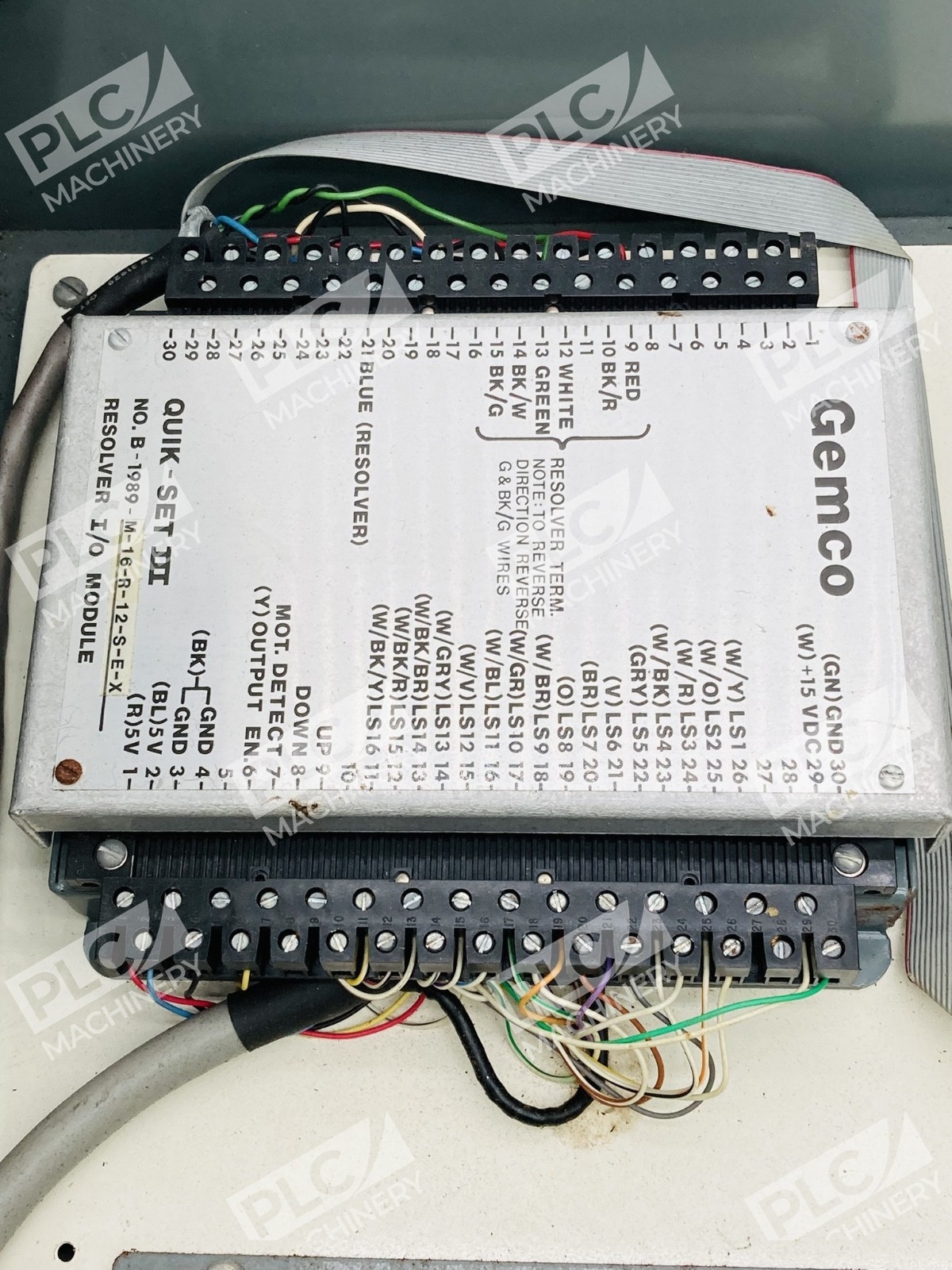 Gemco Quik-Set III 1989-M-16-R-12-S-E-X-12-B-X Programmable Limit Switch - Image 7