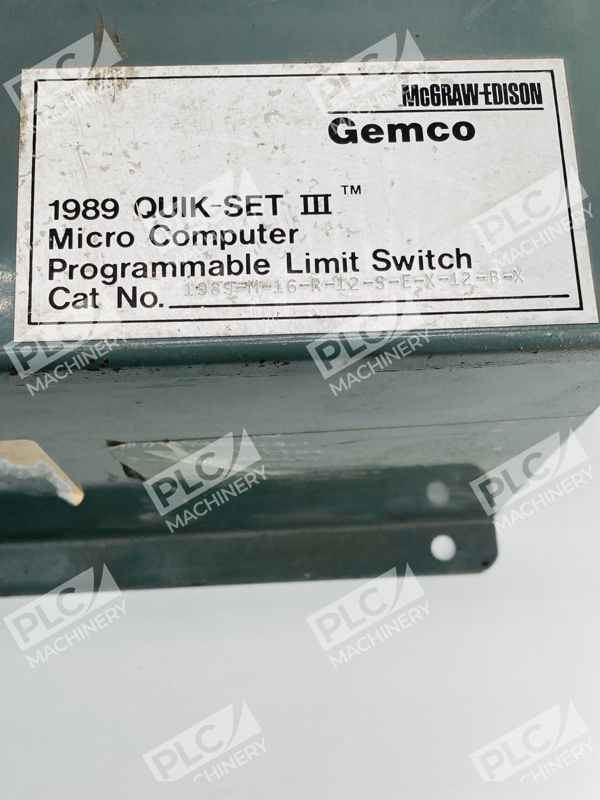 Gemco Quik-Set III 1989-M-16-R-12-S-E-X-12-B-X Programmable Limit Switch - Image 9