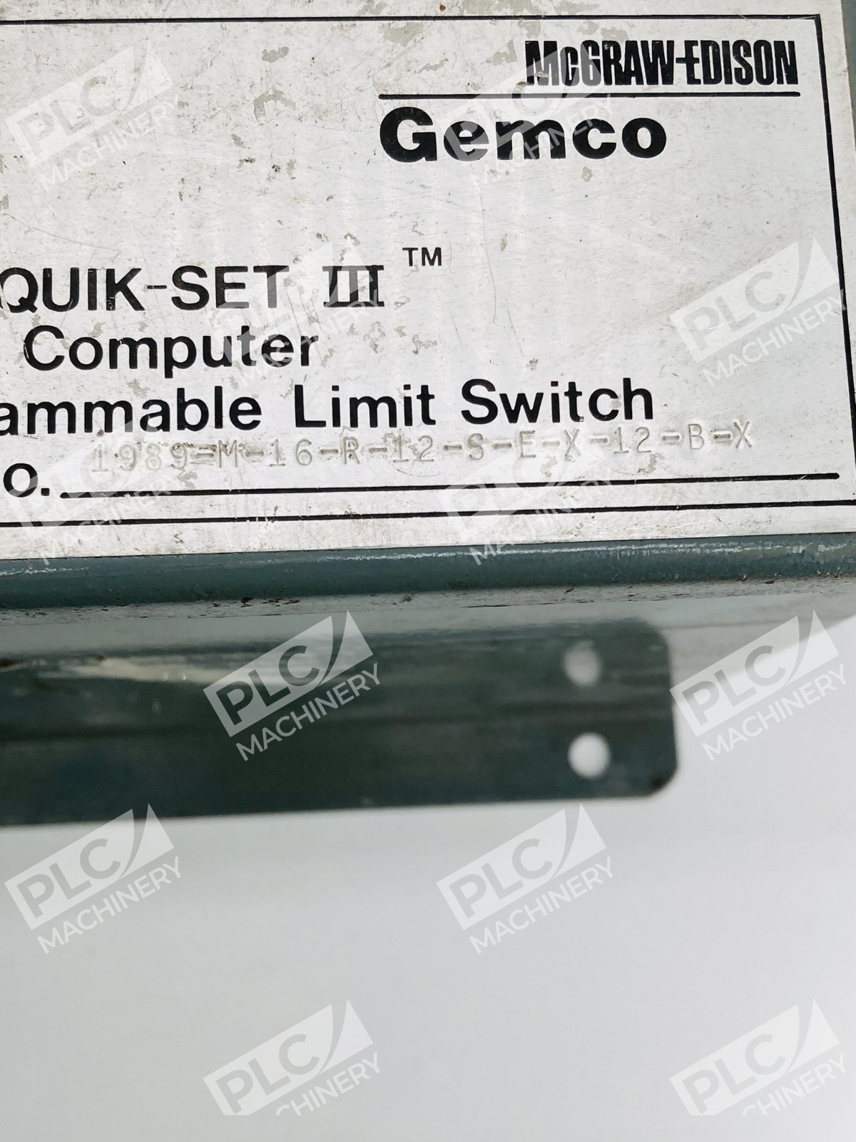 Gemco Quik-Set III 1989-M-16-R-12-S-E-X-12-B-X Programmable Limit Switch - Image 10