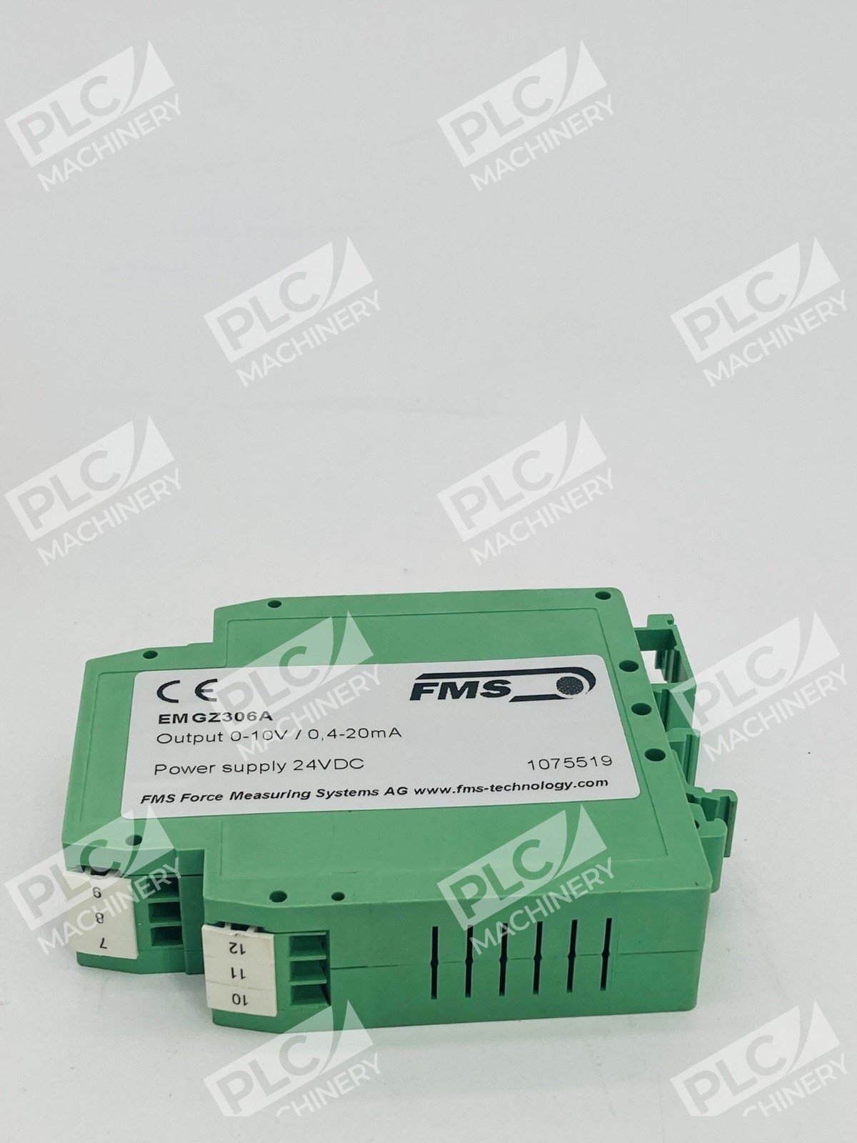 FMS EMGZ306A Analog Tension Amplifier DIN Rail 24VDC - Image 4