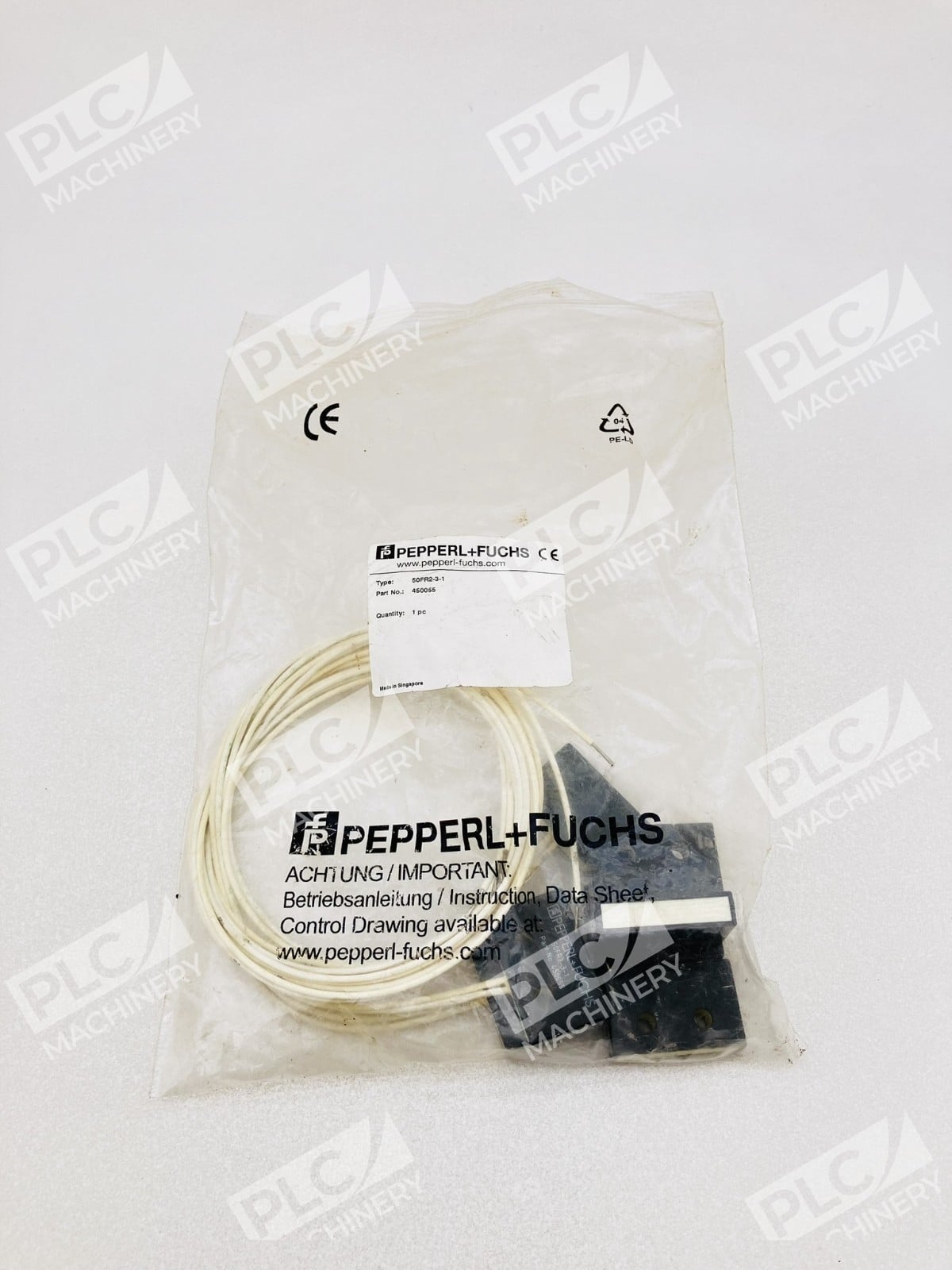 Pepperl+Fuchs 50FR2-3-1 Fiber Optic Sensor Cable 450055 - Image 2