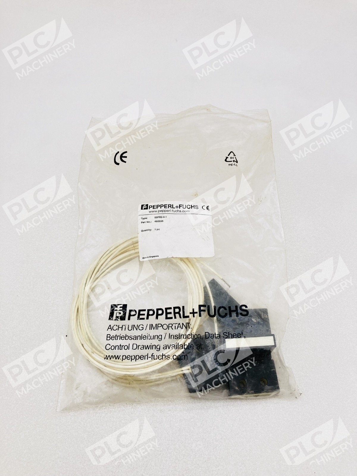 Pepperl+Fuchs 50FR2-3-1 Fiber Optic Sensor Cable 450055