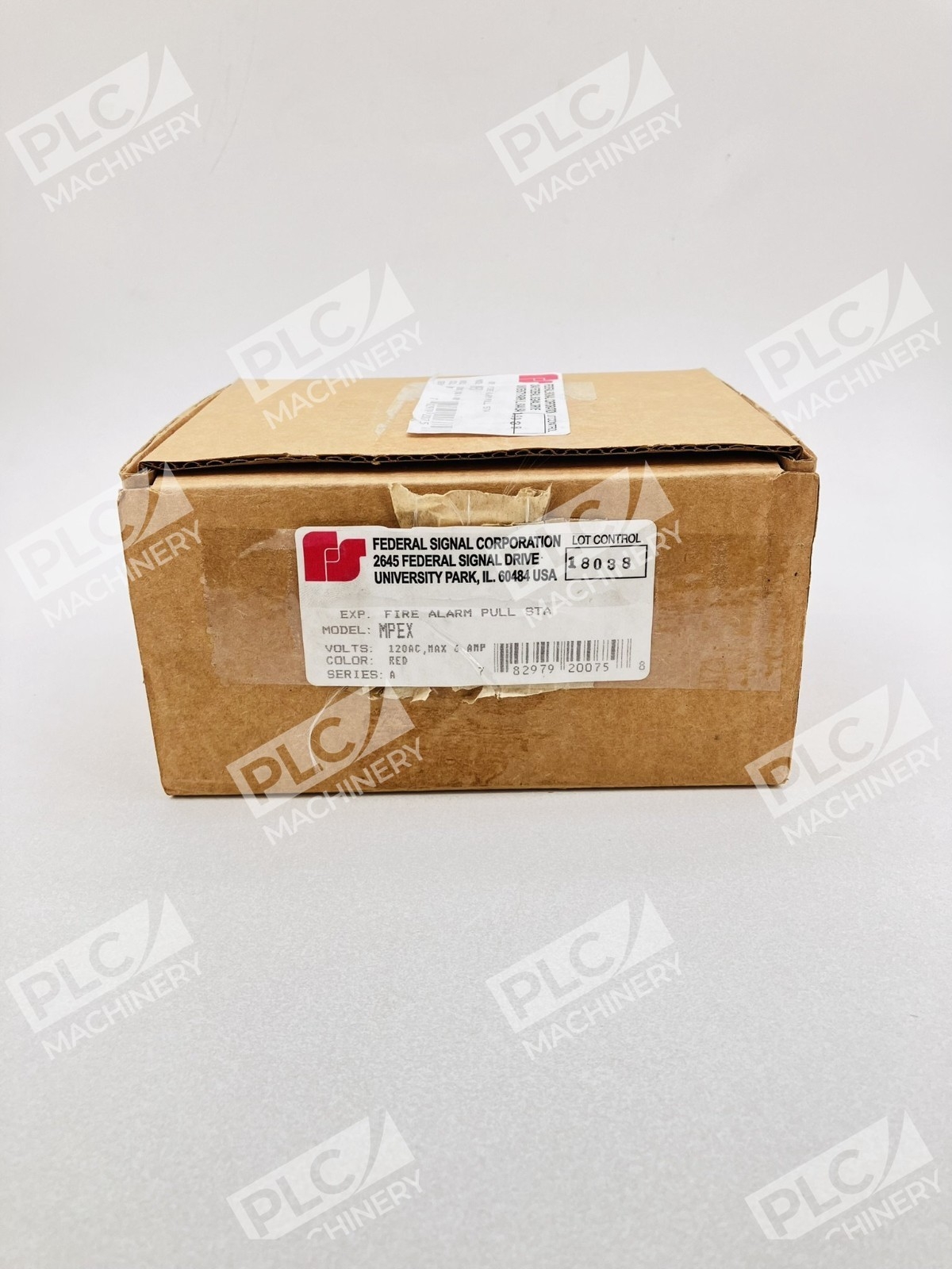 Federal Signal MPEX Explosion Proof Fire Alarm Pull Station