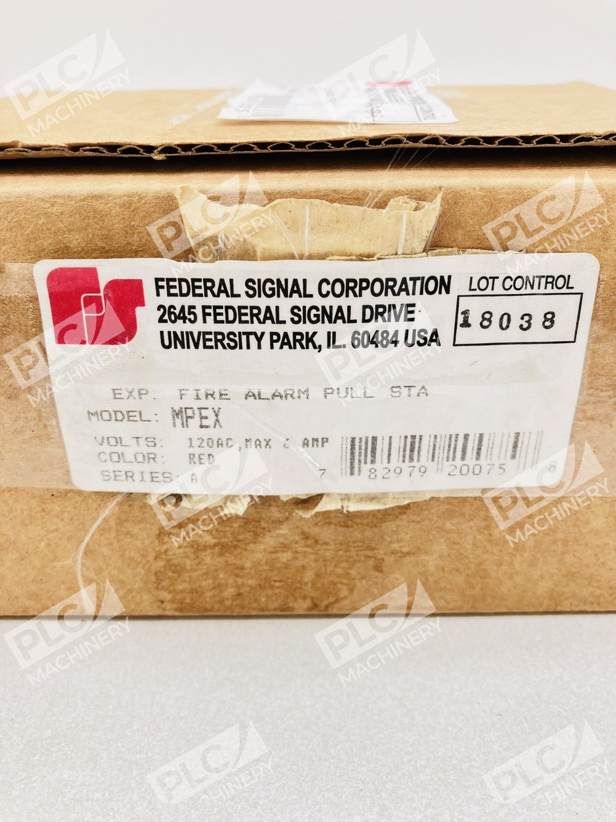 Federal Signal MPEX Explosion Proof Fire Alarm Pull Station - Image 3