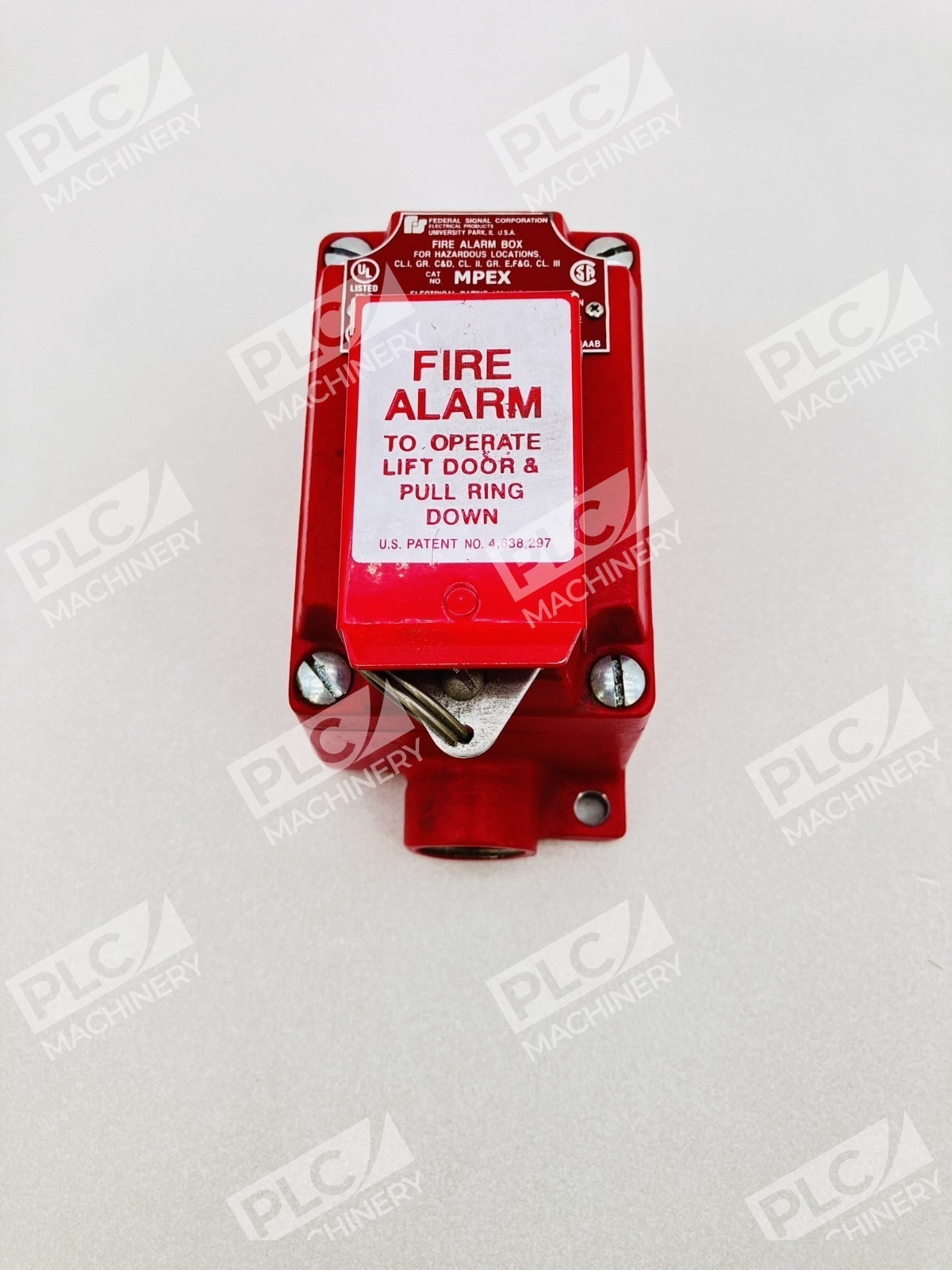Federal Signal MPEX Explosion Proof Fire Alarm Pull Station - Image 5