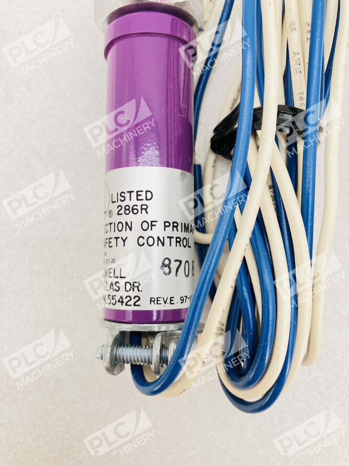 Honeywell C7027A 1023 Mini-Peeper UV Sensor Flame Detector 0-215F - Image 6