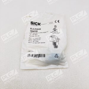 Sick EL3-F2828 Photoelectric Sensor 1044709 M12 4-Pin