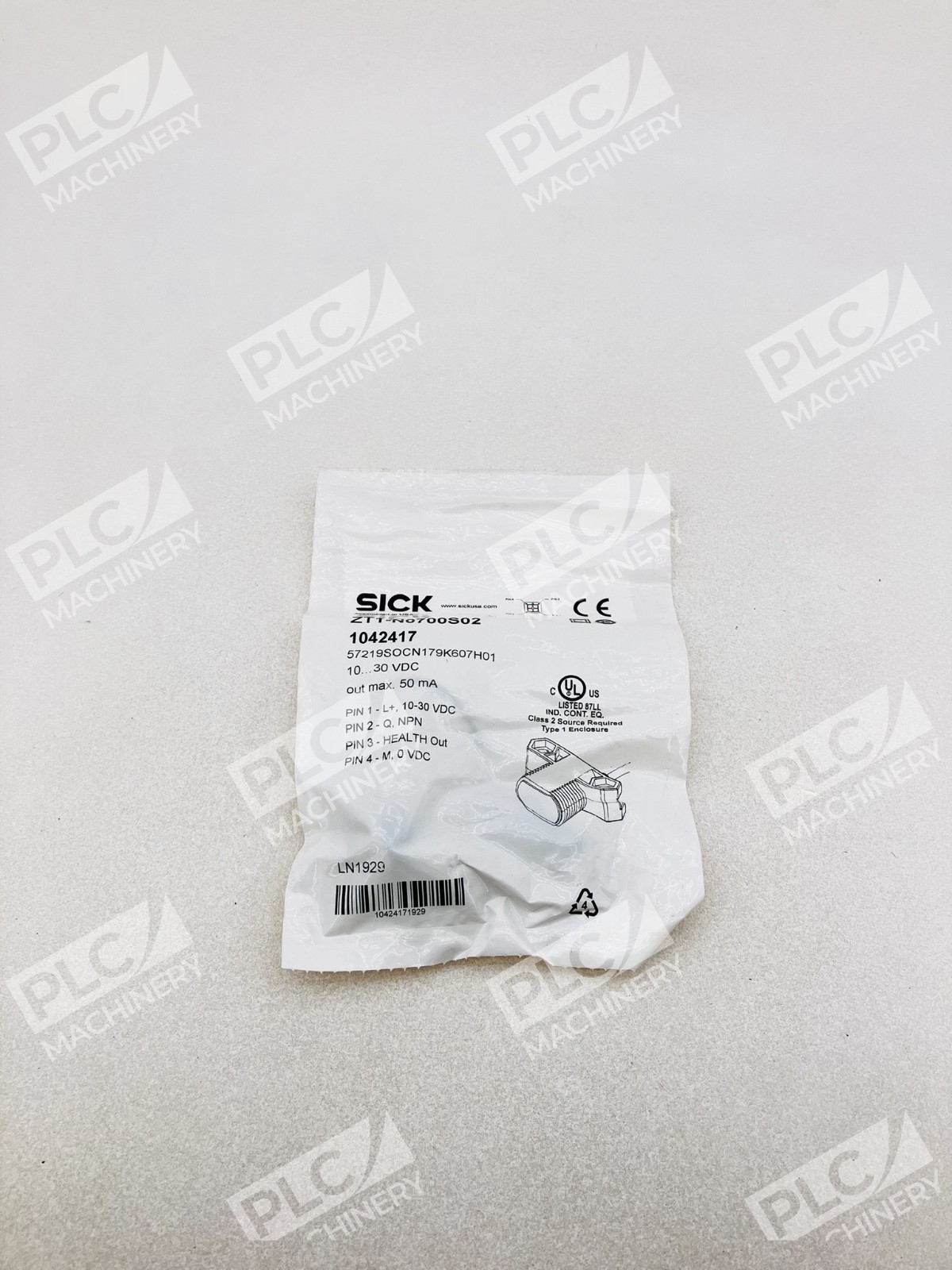 Sick ZT1-N0700S02 Photoelectric Proximity Sensor 1042417 Lots of 3 - Image 3