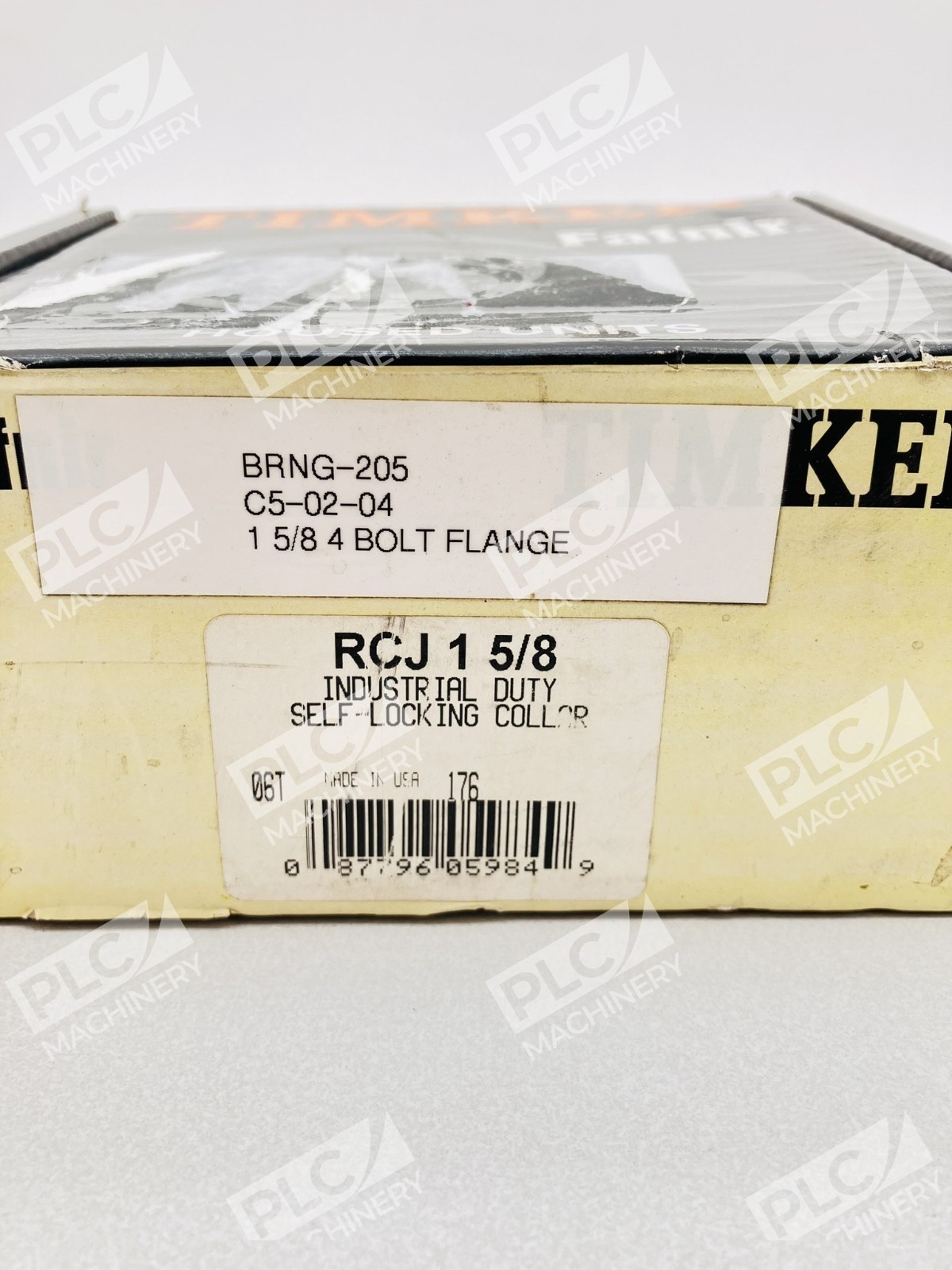 Timken Fafnir RCJ1 5/8 Flange Bearing Pillow Block 1-5/8" - Image 3