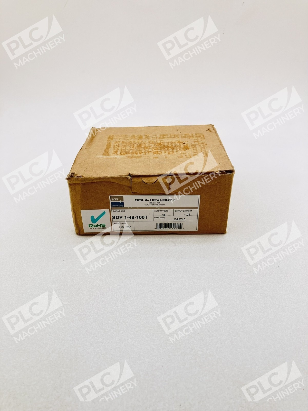 Sola SDP1-48-100T 48VDC 1A DIN Rail Power Supply 115/230VAC