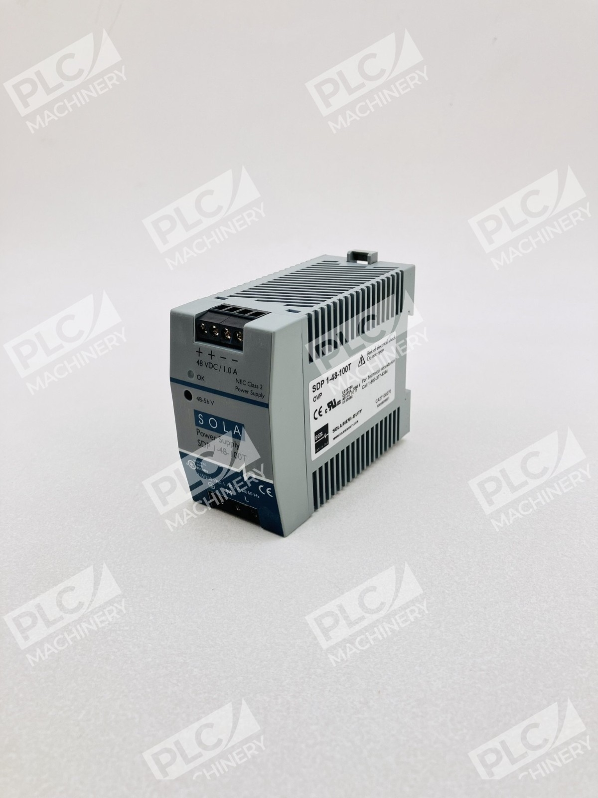 Sola SDP1-48-100T 48VDC 1A DIN Rail Power Supply 115/230VAC - Image 4