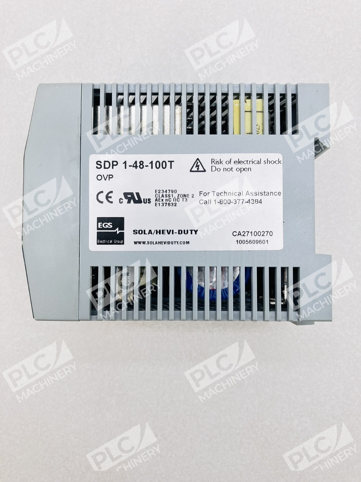 Sola SDP1-48-100T 48VDC 1A DIN Rail Power Supply 115/230VAC - Image 6