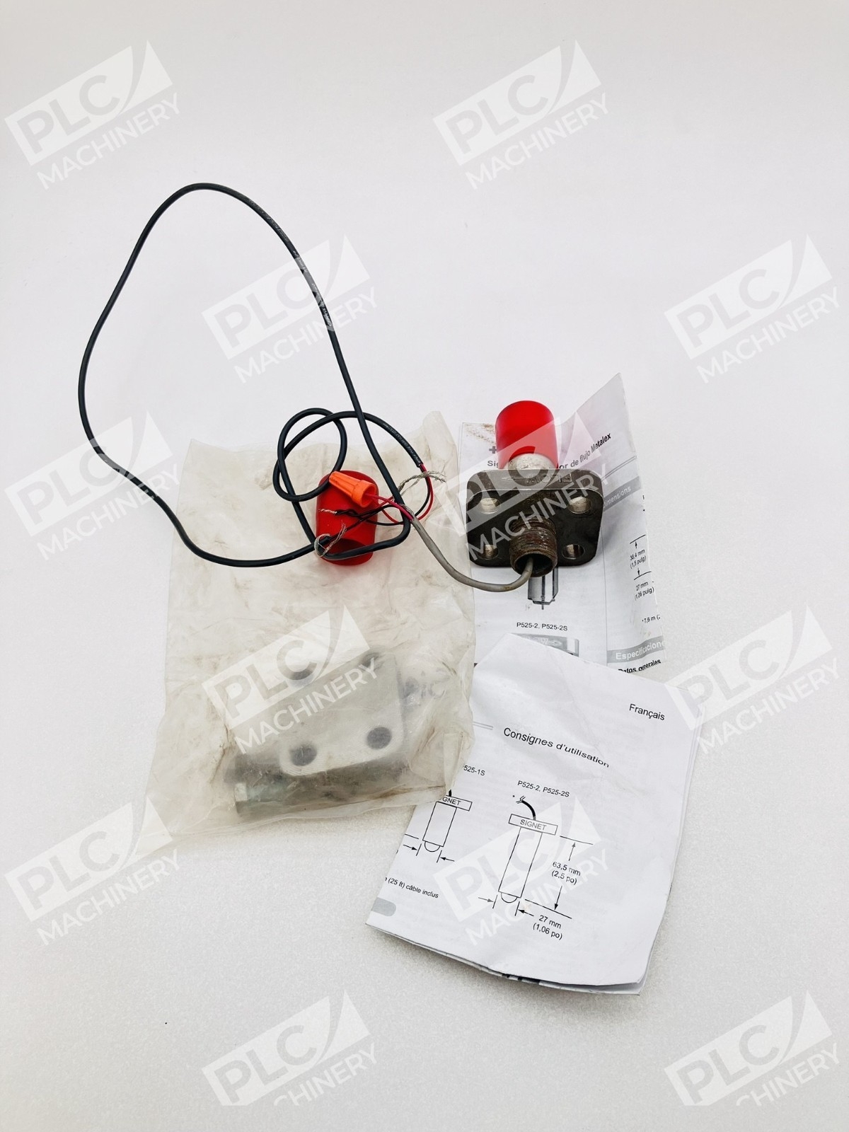 Georg Fischer Signet P525-1S Metalex Flow Sensor Paddlewheel 159000963 - Image 4