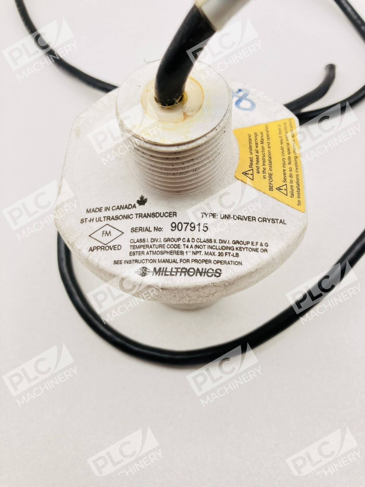 Milltronics ST-H Ultrasonic Level Transducer Uni-Driver Crystal - Image 3