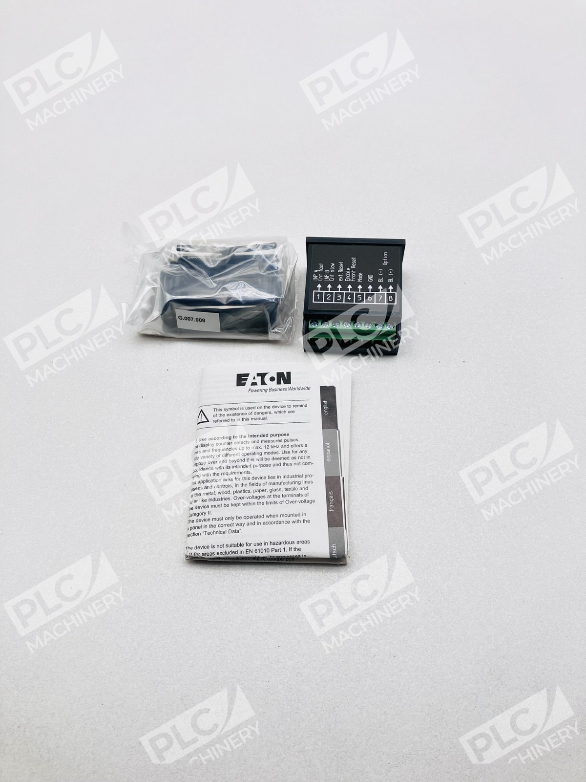 Eaton E5-024-C0400 Electronic Totalizer 8 Digit LCD Counter E5 Series - Image 4