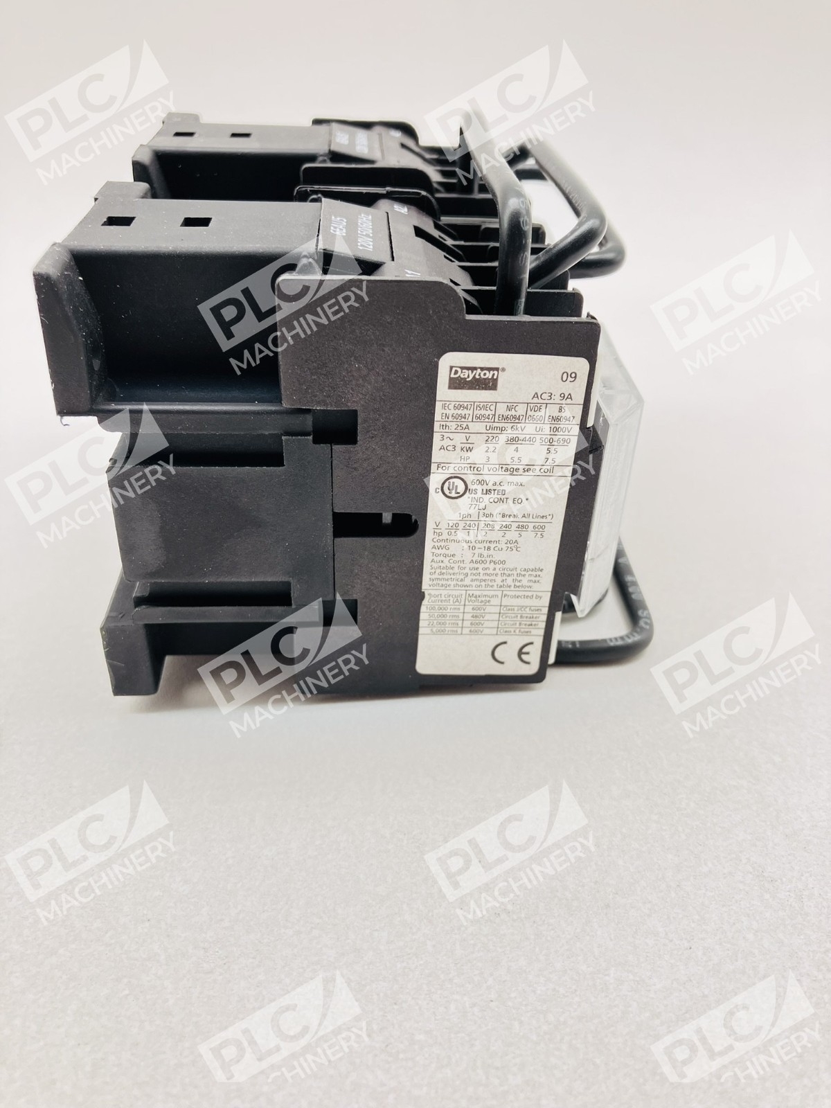 Dayton 6EAW5 Reversing IEC Magnetic Contactor Motor Control - Image 9