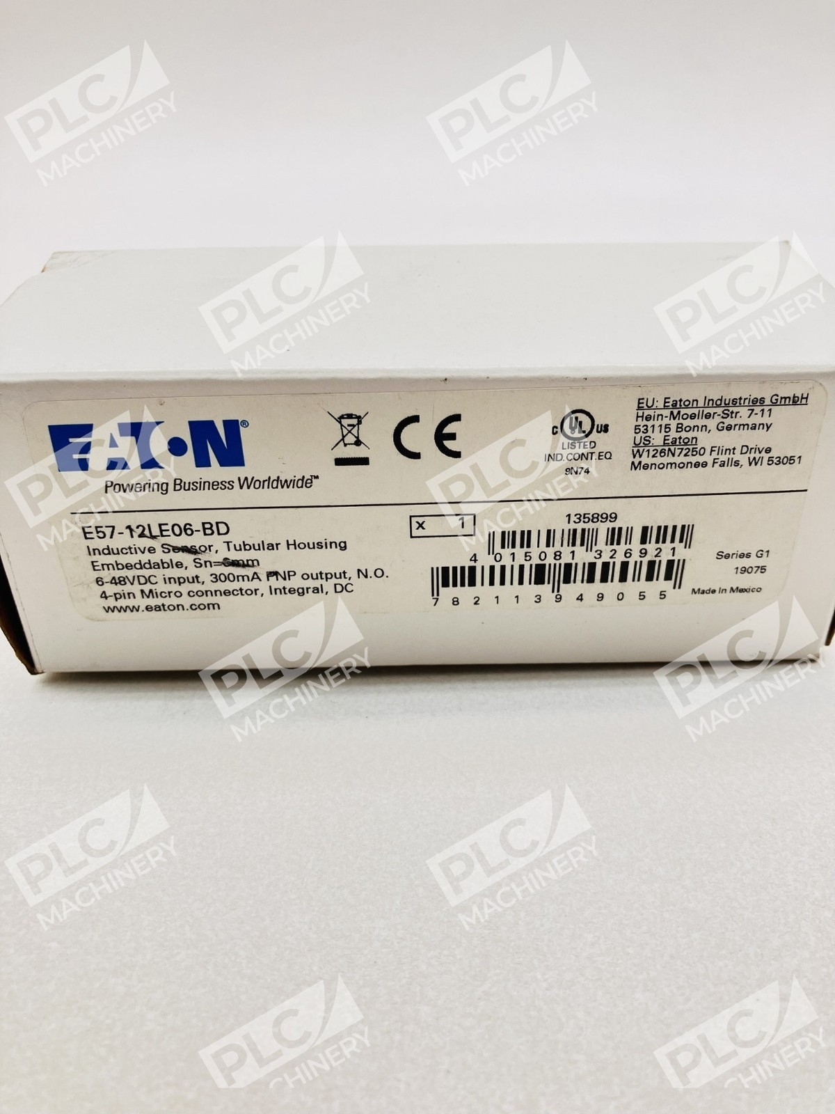 Eaton E57-12LE06-BD Inductive Proximity Sensor