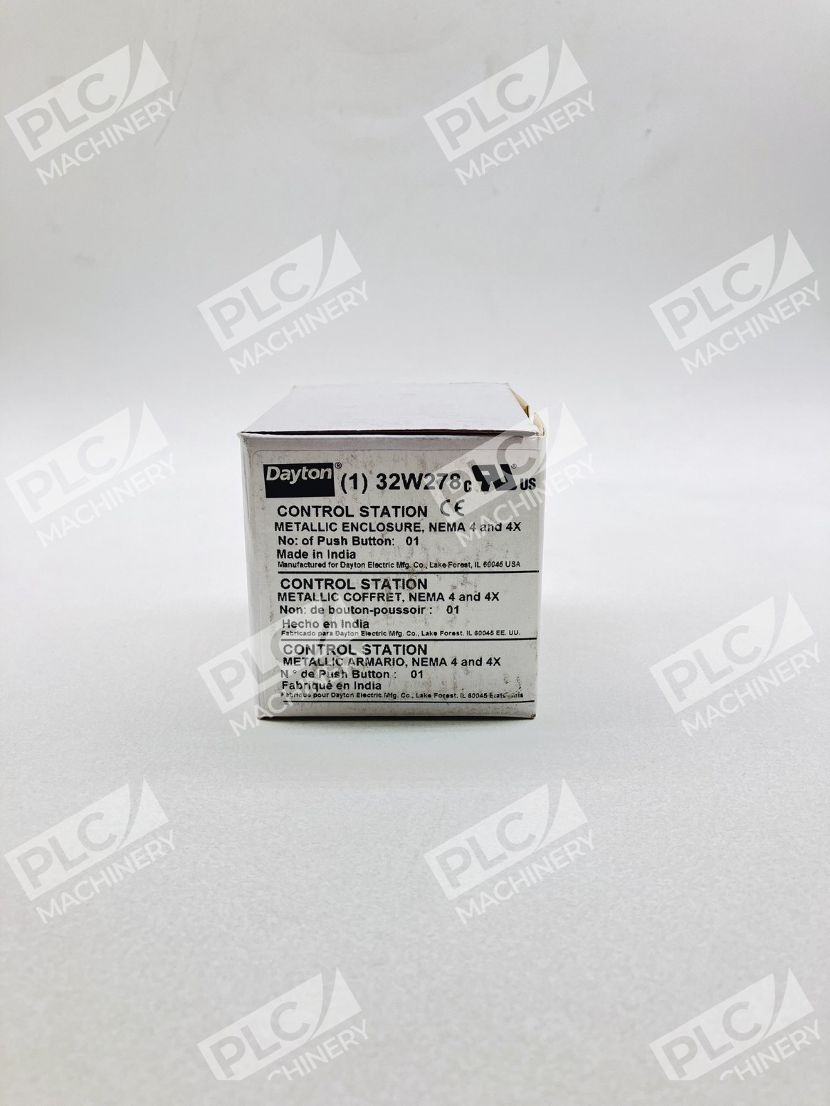 Dayton 32W278 Push Button Enclosure 22mm Single Hole Lots of 4 - Image 4