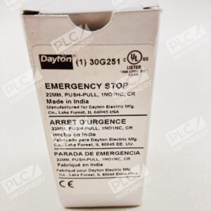 Dayton 30G251 Emergency Stop Push Button 22mm Red Lots of 4