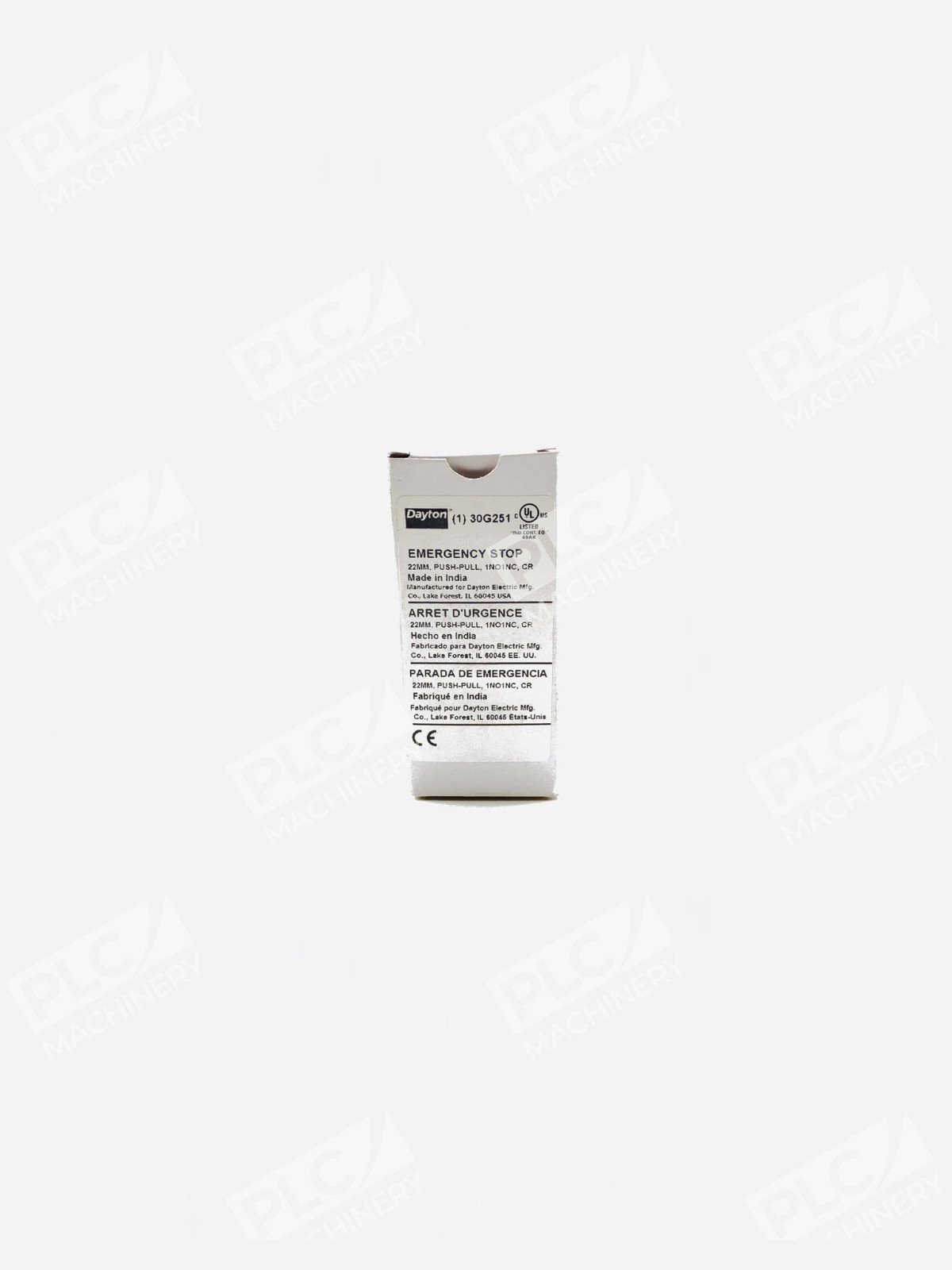 Dayton 30G251 Emergency Stop Push Button 22mm Red Lots of 4 - Image 3