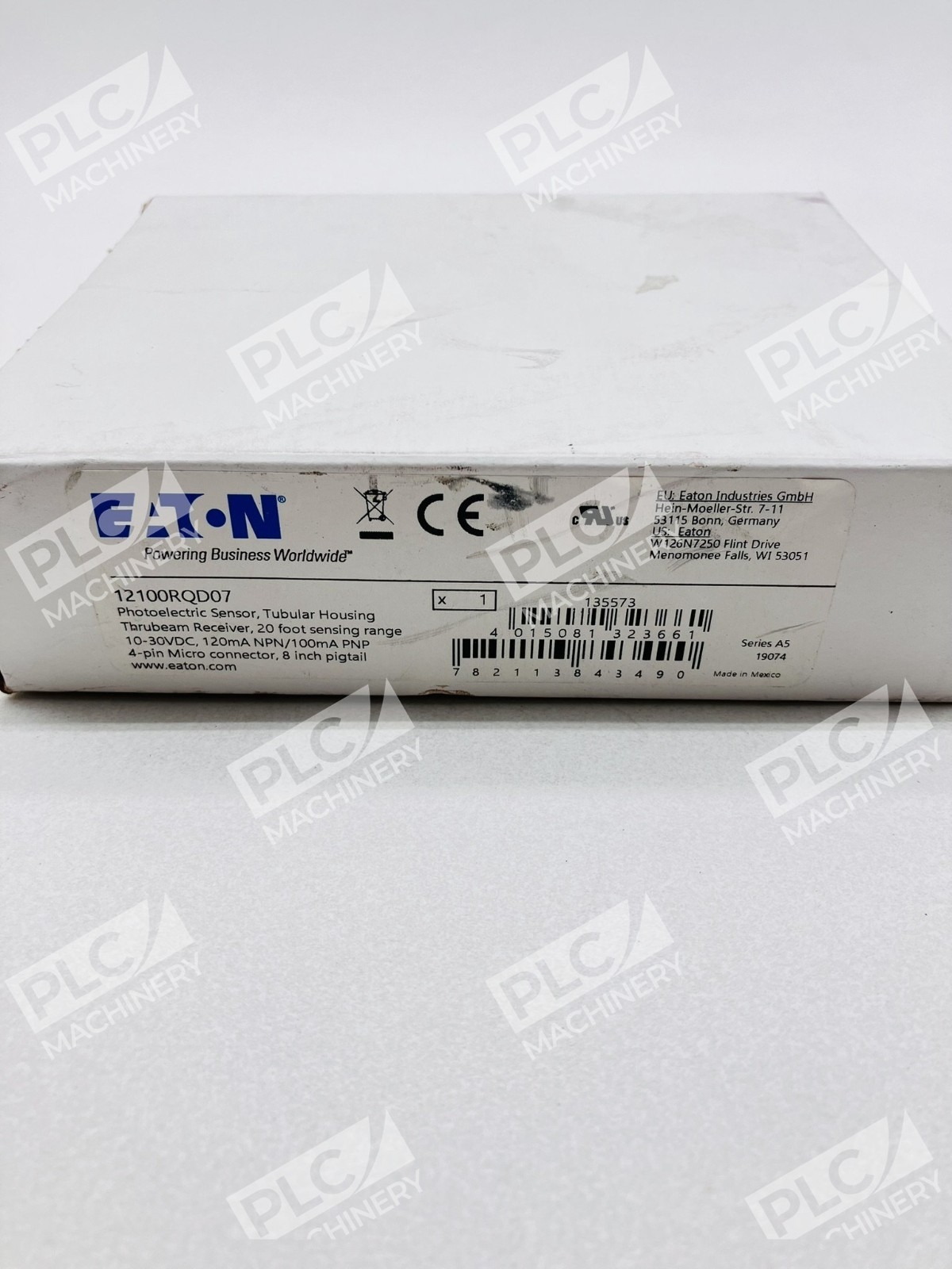 Eaton 12100RQD07 Comet W Beam Sensor Detector Receiver Series A5