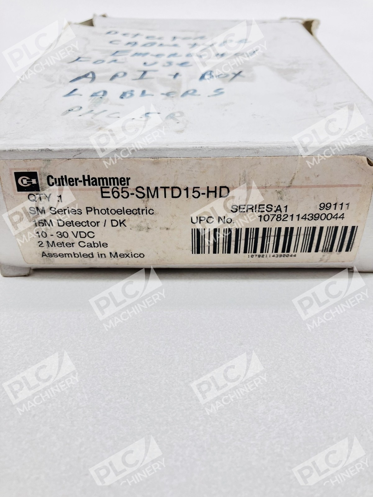 Cutler-Hammer E65-SMTD15-HD Thru-Beam Sensor Receiver 15m SM Series