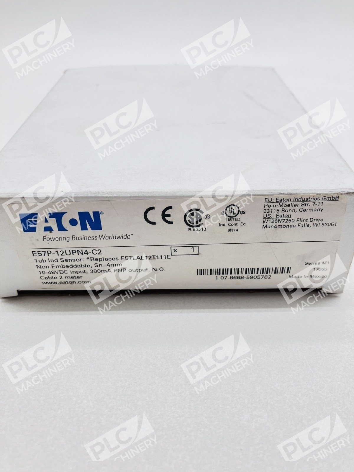 Eaton E57P-12UPN4-C2 Inductive Proximity Sensor Industrial 24VDC - Image 3