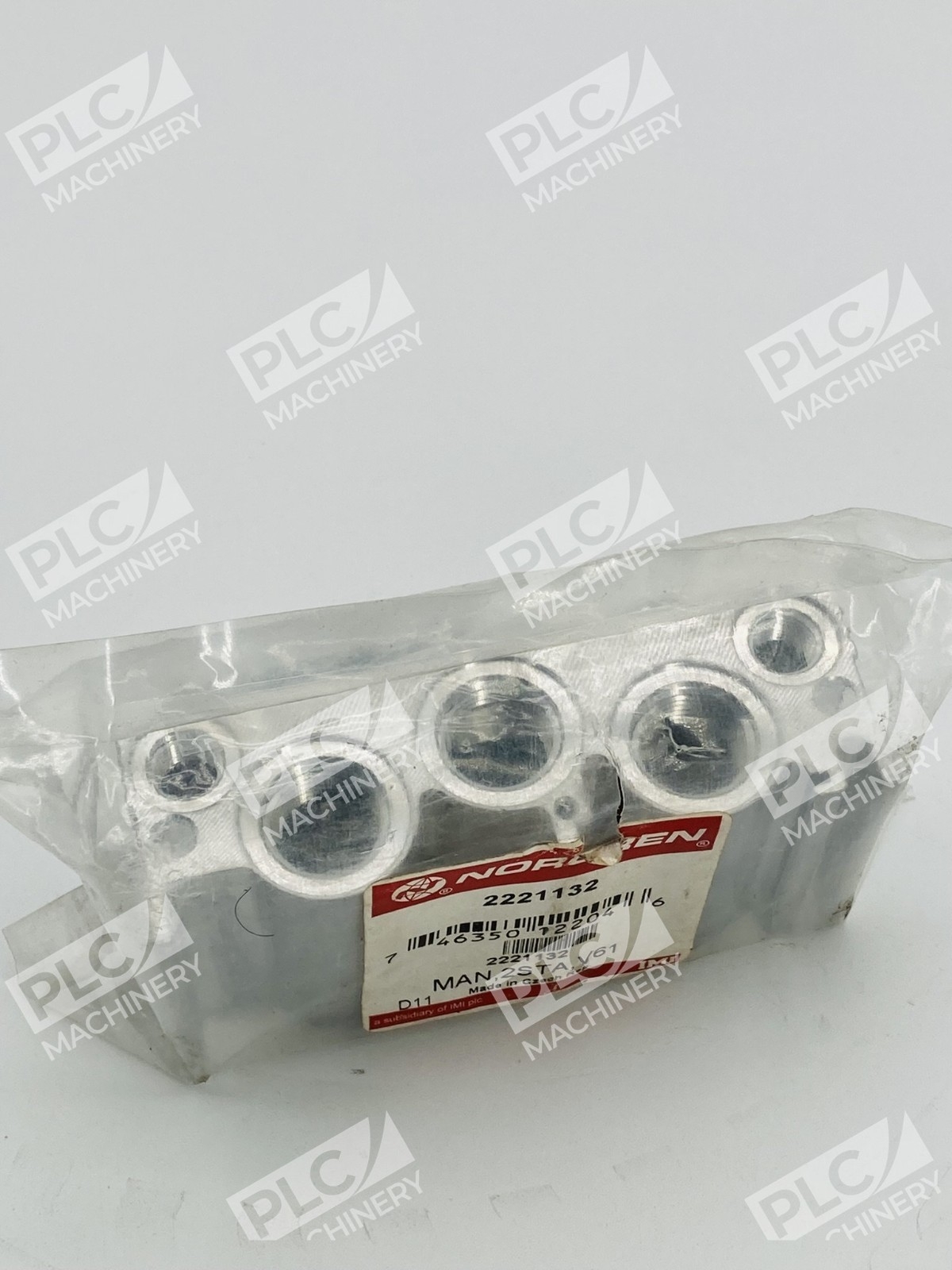Norgren 2221132 V61 Series Manifold Sub-base 2-Station Valve Block - Image 5