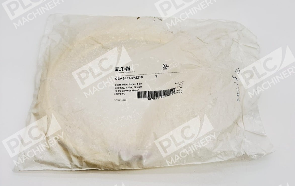 Eaton CSAS4F4CY2210 Series B1 Cable Micro Series 4 Pin Dual Key 4 Wire 10m - Image 2