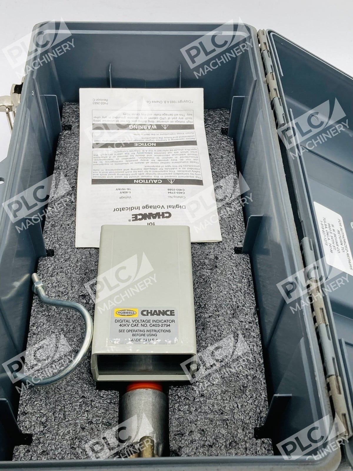 Hubbell Chance C403-2794 Digital Voltage Indicator 40kV - Image 2