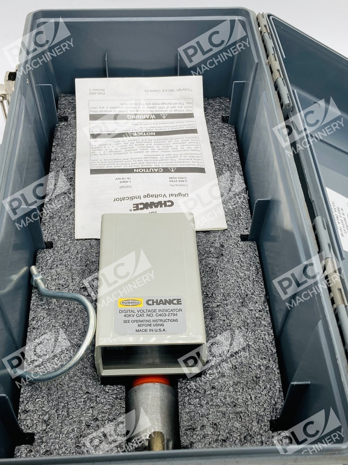 Hubbell Chance C403-2794 Digital Voltage Indicator 40kV - Image 3
