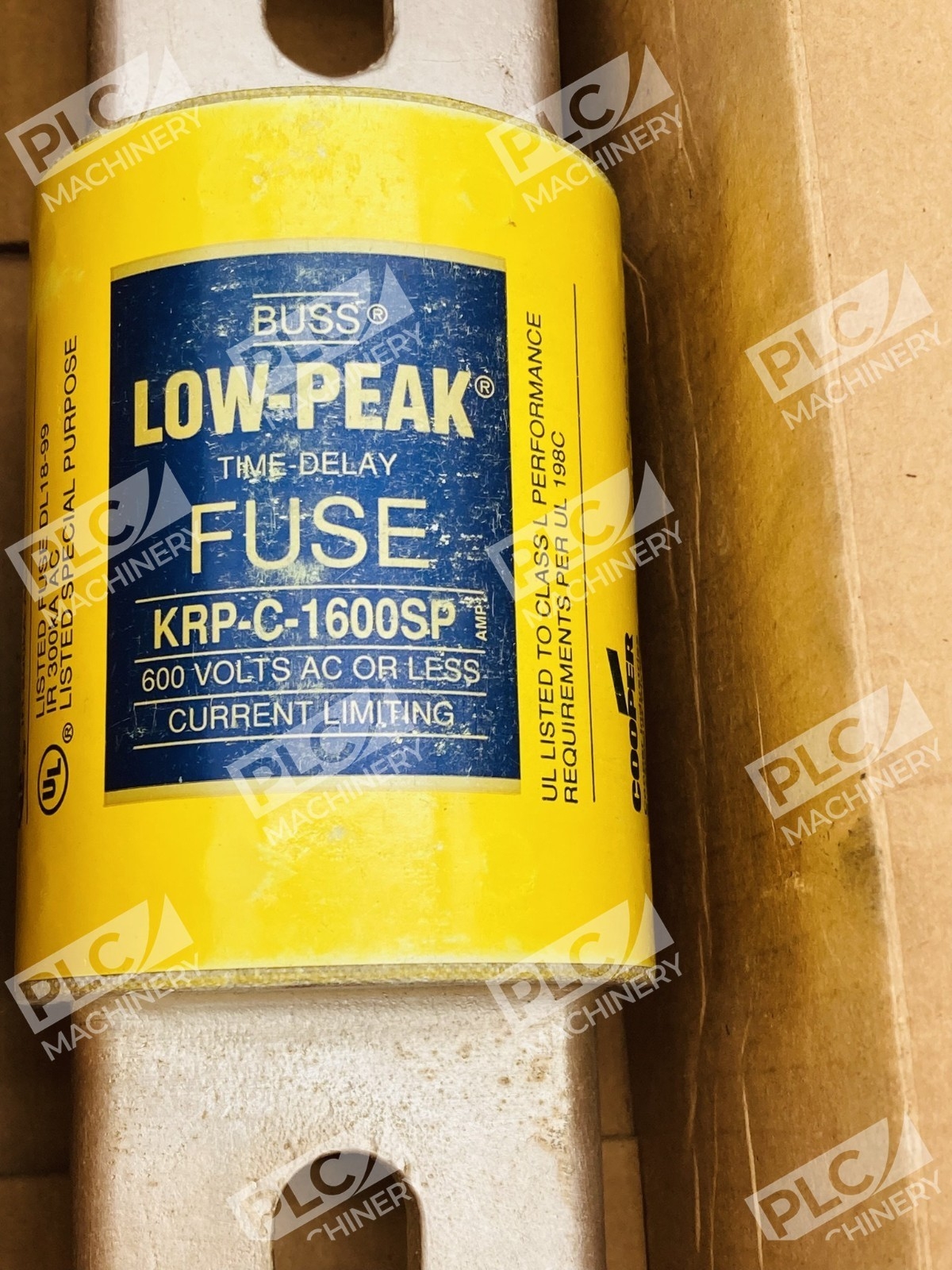 Bussmann KRP-C-1600SP Class L Time-Delay Fuse 1600A 600V AC - Image 7