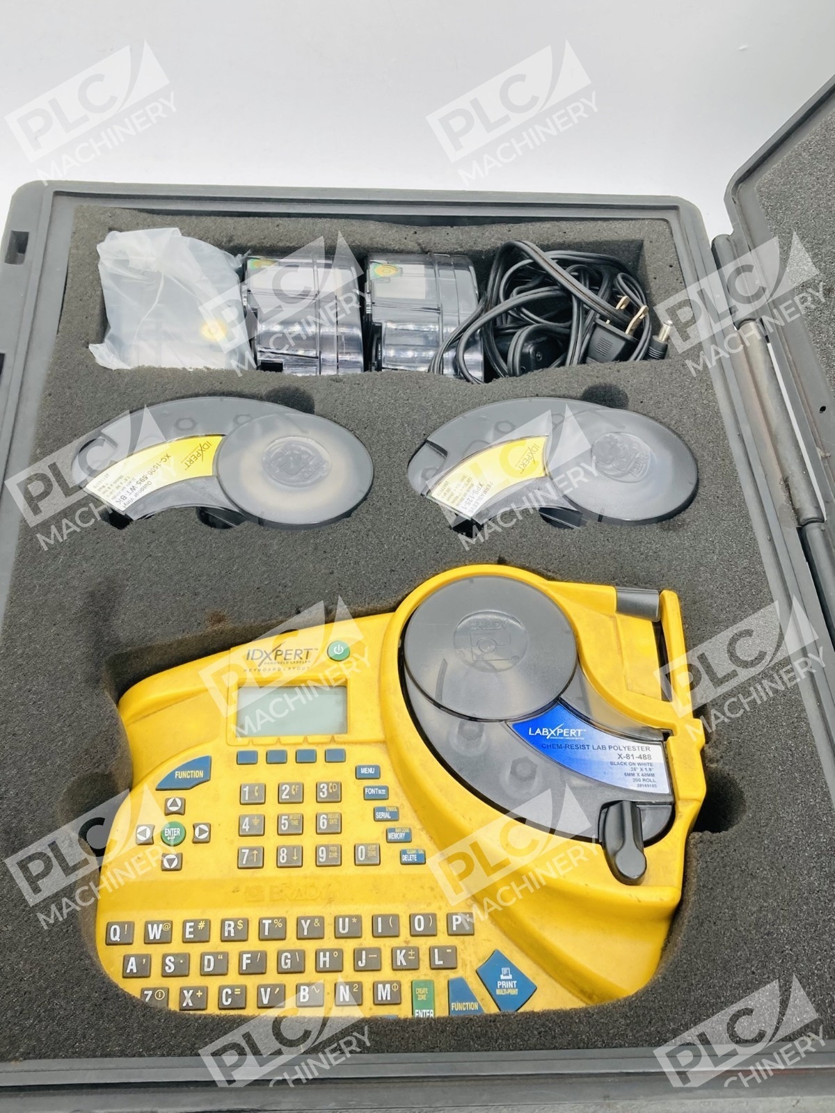 Brady IDXpert Xpert-Key Label Printer Handheld Qwerty 300 DPI w/Case - Image 3