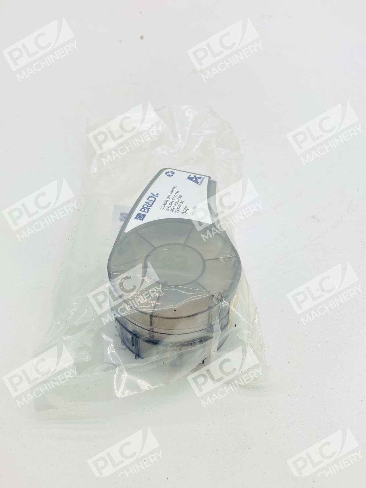 Brady M21-750-499 Label Cartridge Black on White Nylon Cloth - Image 5